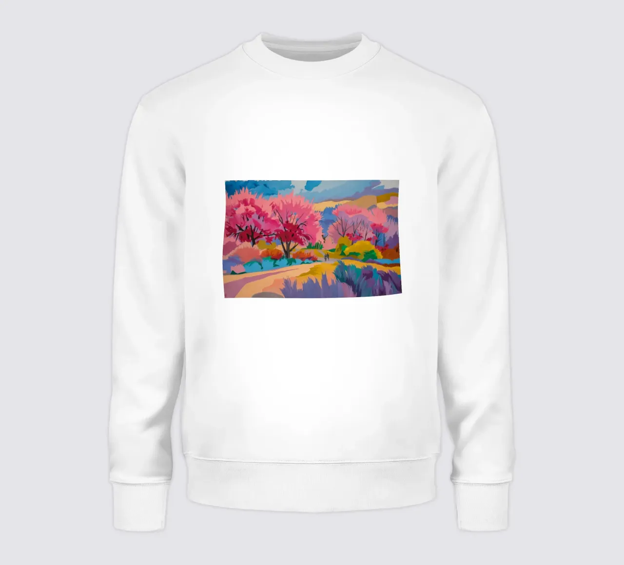 Sakura River Dream felpa da Radiance Landscape