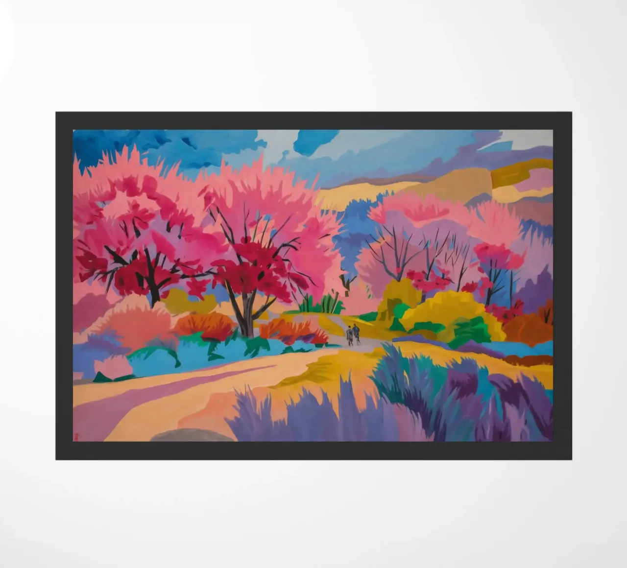 Sakura River Dream zerbino da Radiance Landscape