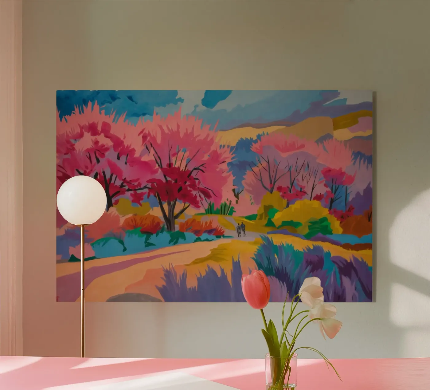 Sakura River Dream plexiglass da Radiance Landscape
