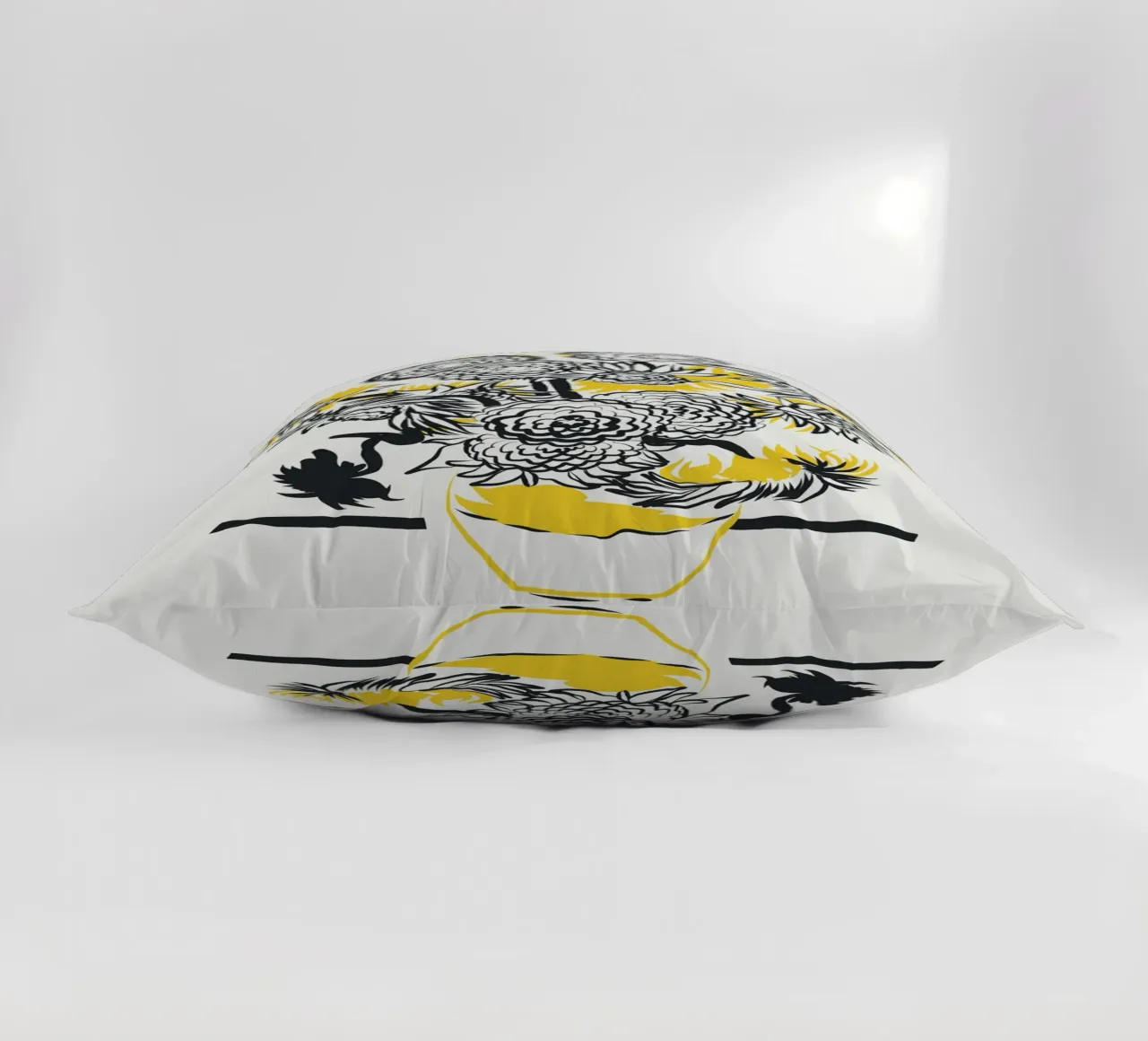 Girasole bicolore cuscino da Little Dean