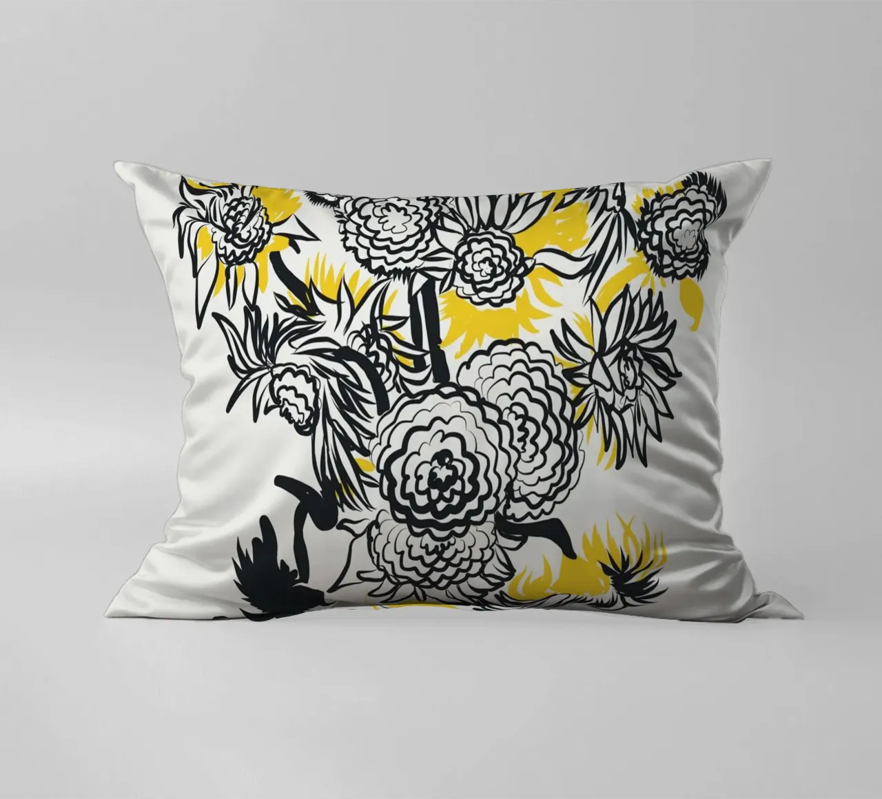 Girasole bicolore cuscino da Little Dean