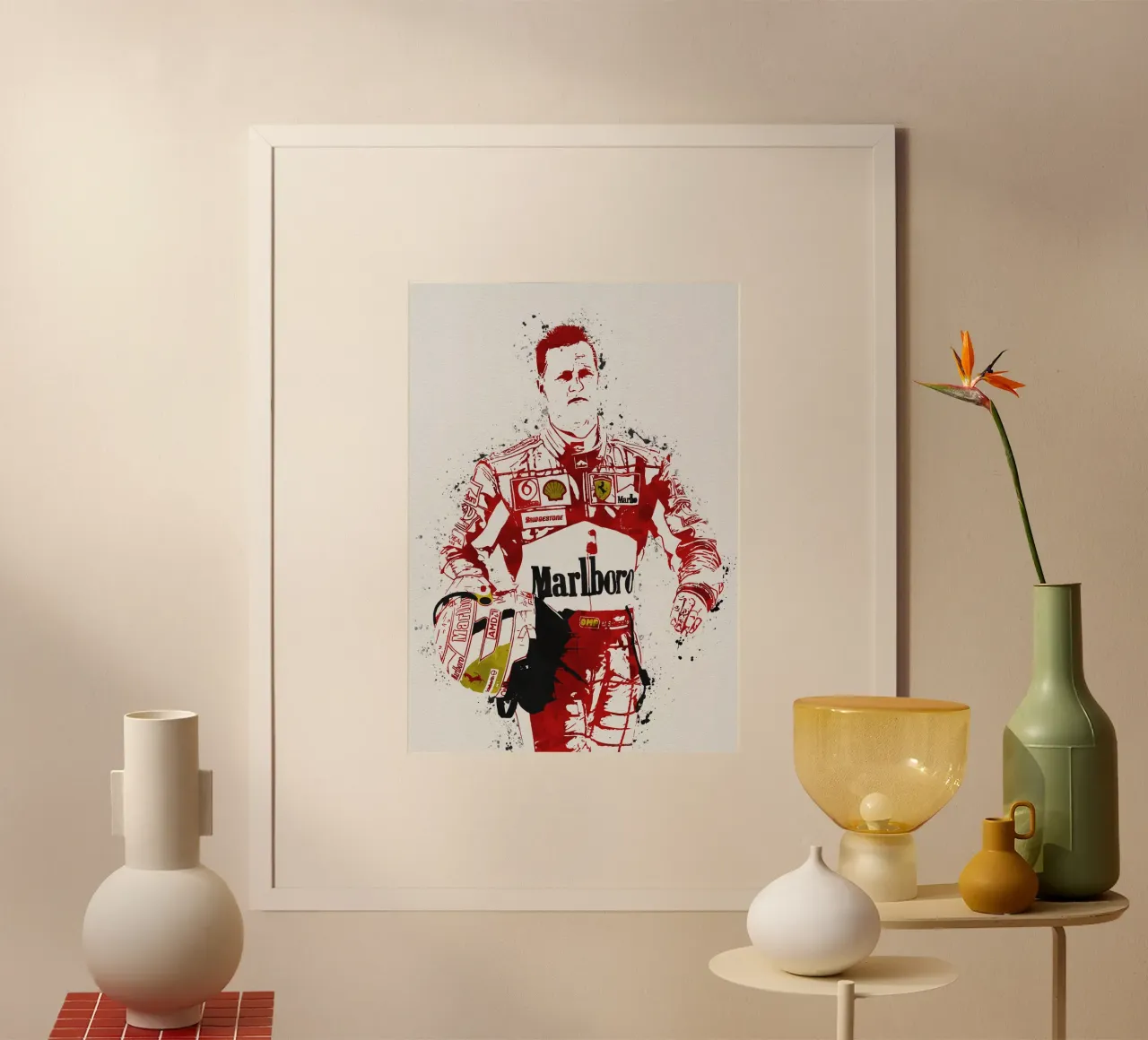 Michael Schumacher poster da tenten