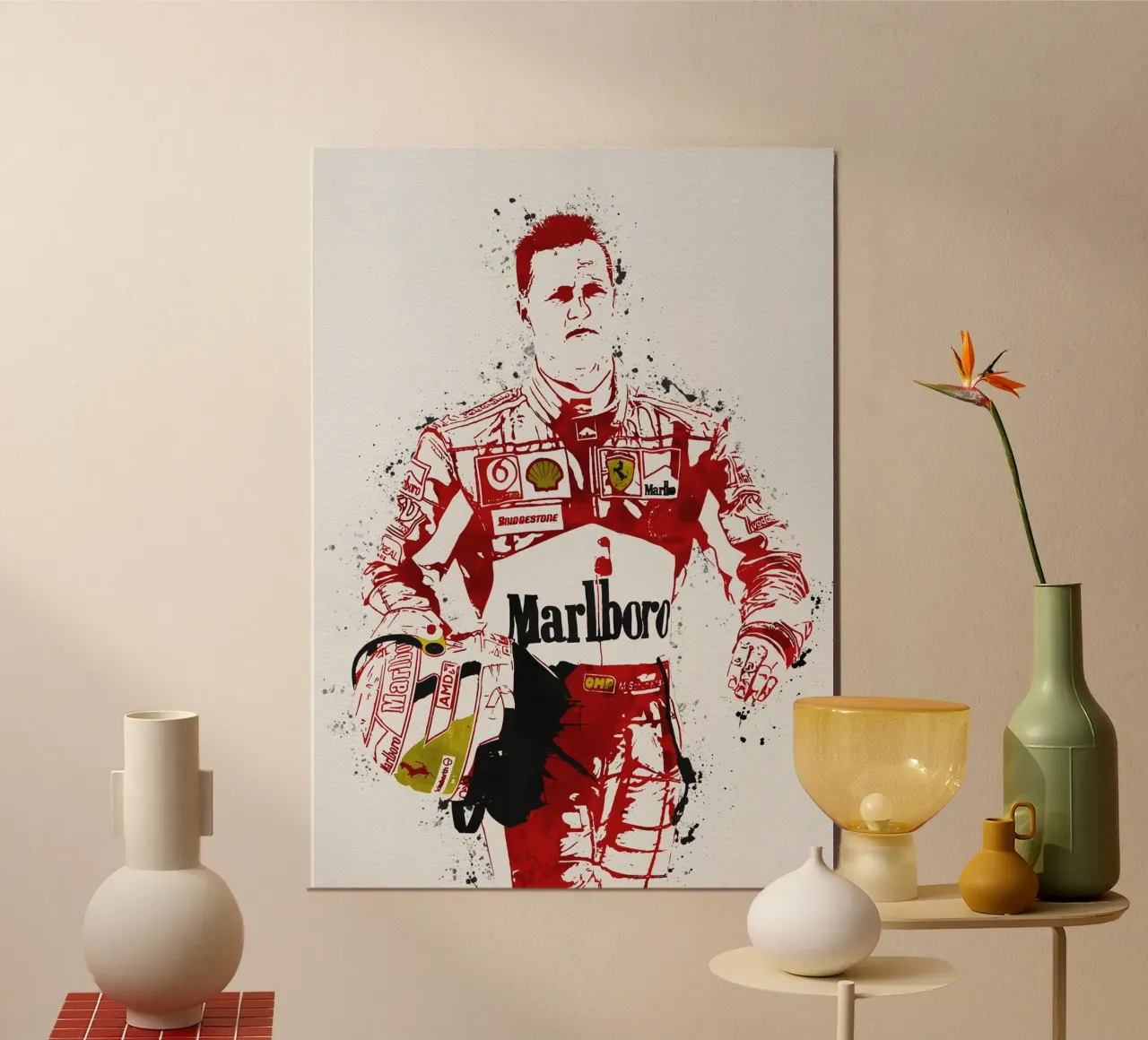 Michael Schumacher poster da tenten
