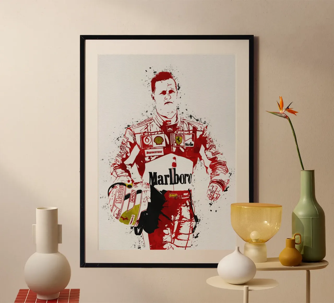 Michael Schumacher poster da tenten