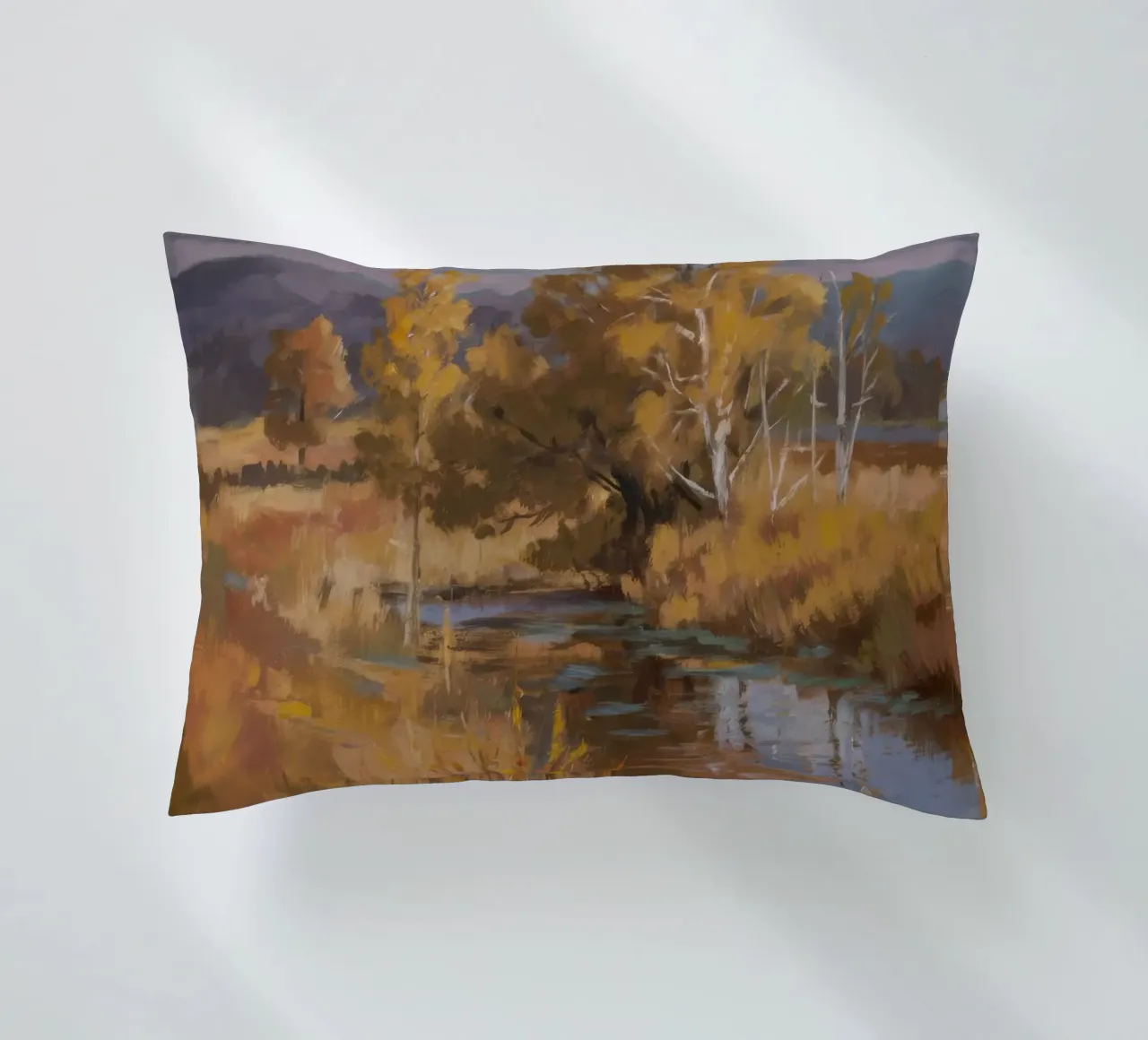 Riflessi autunnali del fiume cuscino da Radiance Landscape
