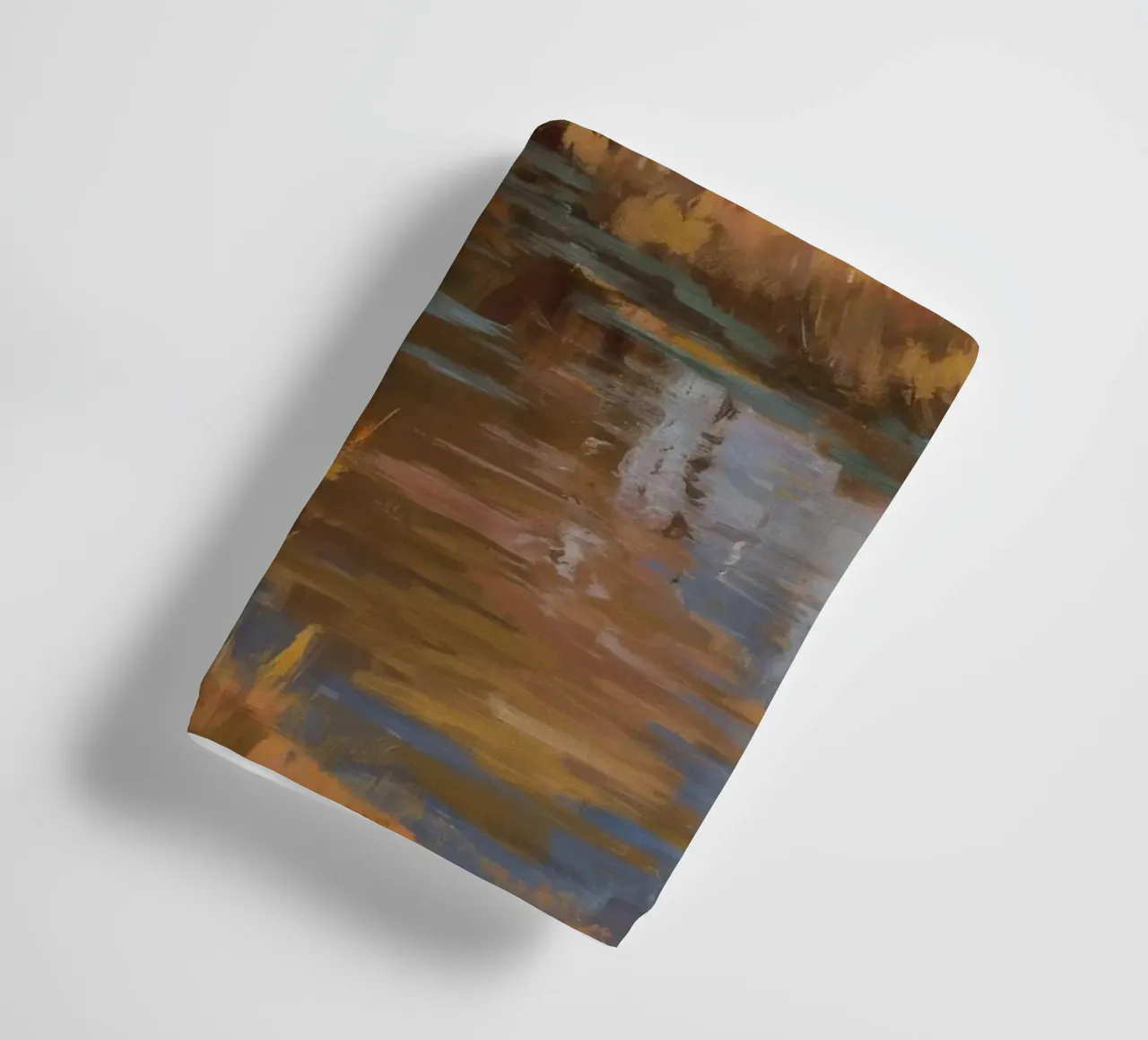 Riflessi autunnali del fiume asciugamano da bagno da Radiance Landscape