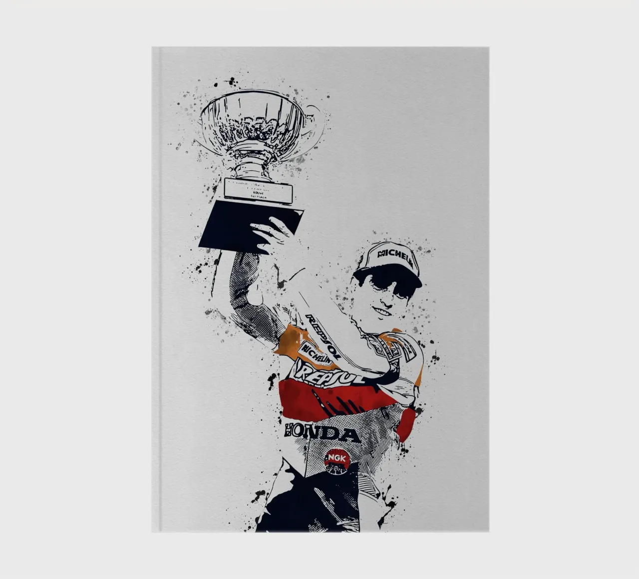 Mick Doohan notebook by tenten