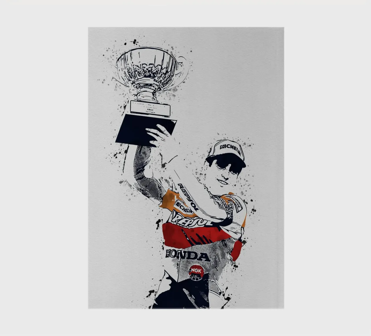 Mick Doohan notebook by tenten