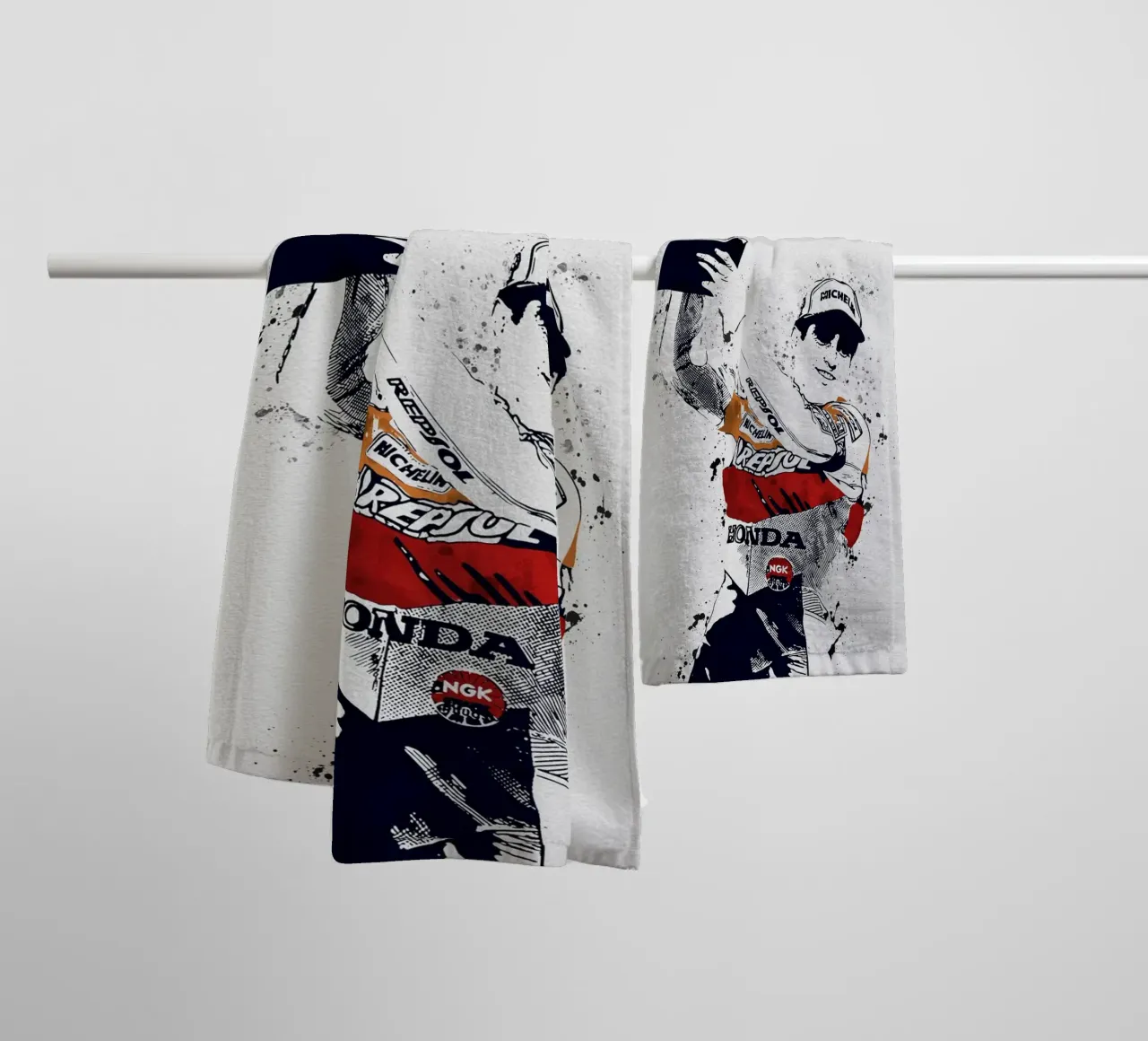 Mick Doohan asciugamano da bagno da tenten