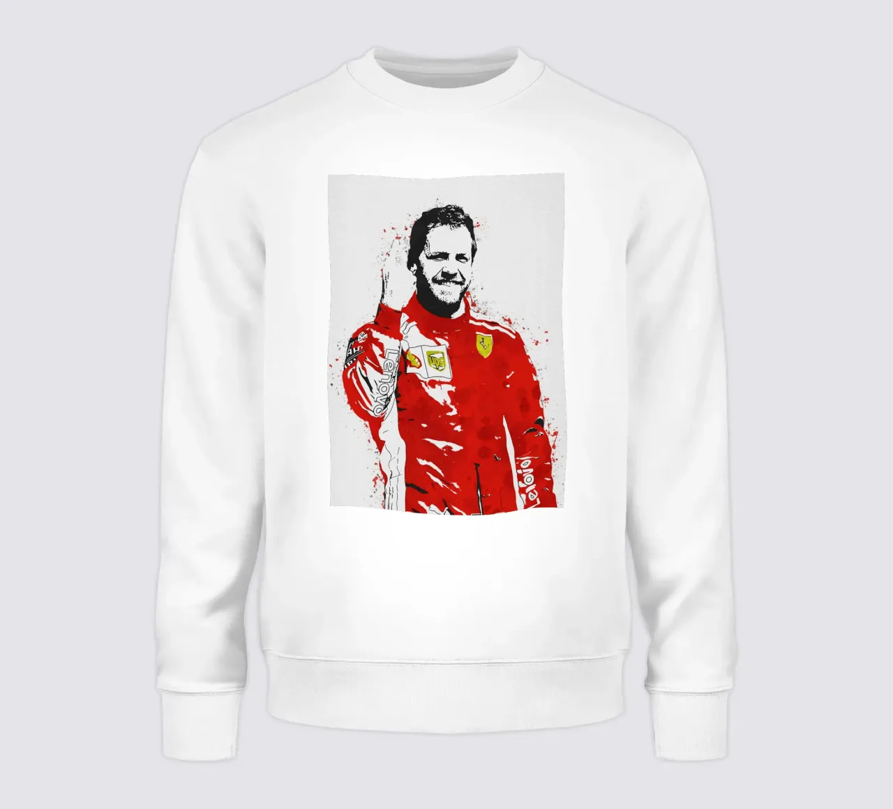 Sebastian Vettel felpa da tenten