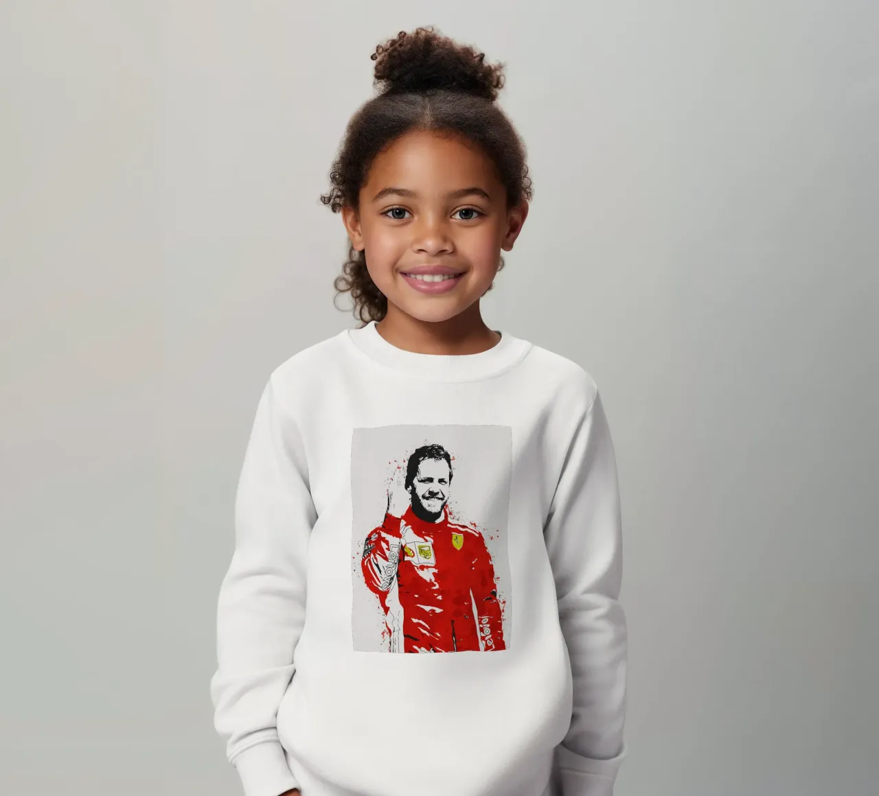 Sebastian Vettel felpa bambino da tenten