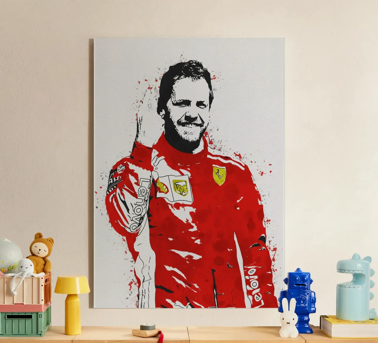 Sebastian Vettel metacrilato de tenten