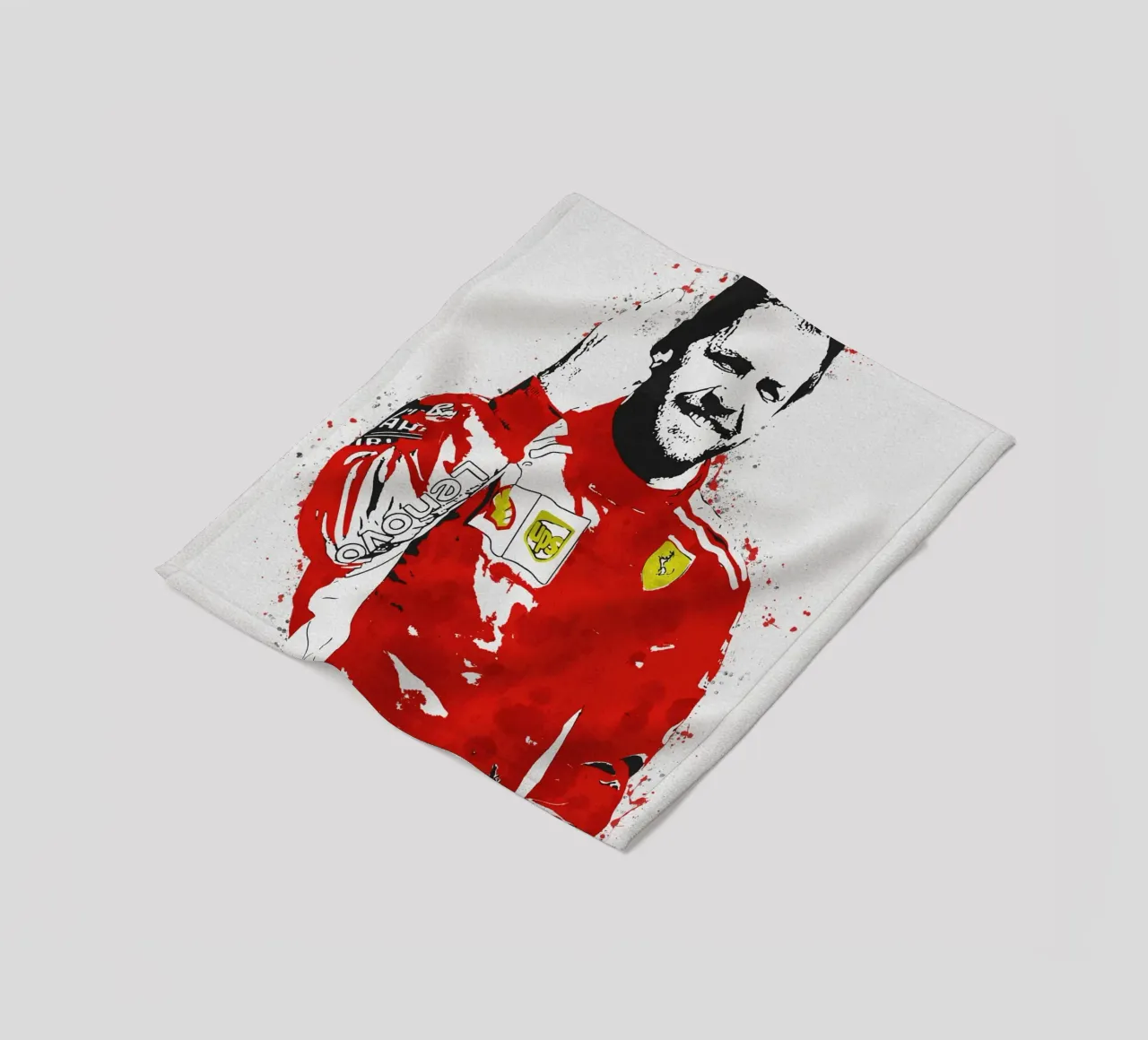 Sebastian Vettel fleece blanket by tenten