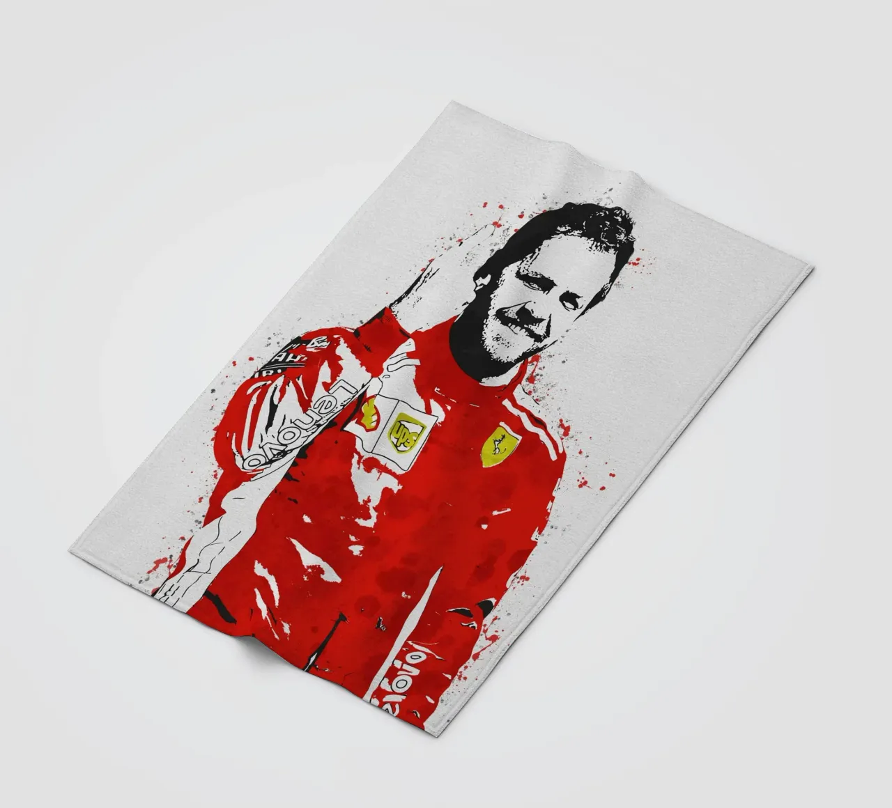 Sebastian Vettel fleece blanket by tenten