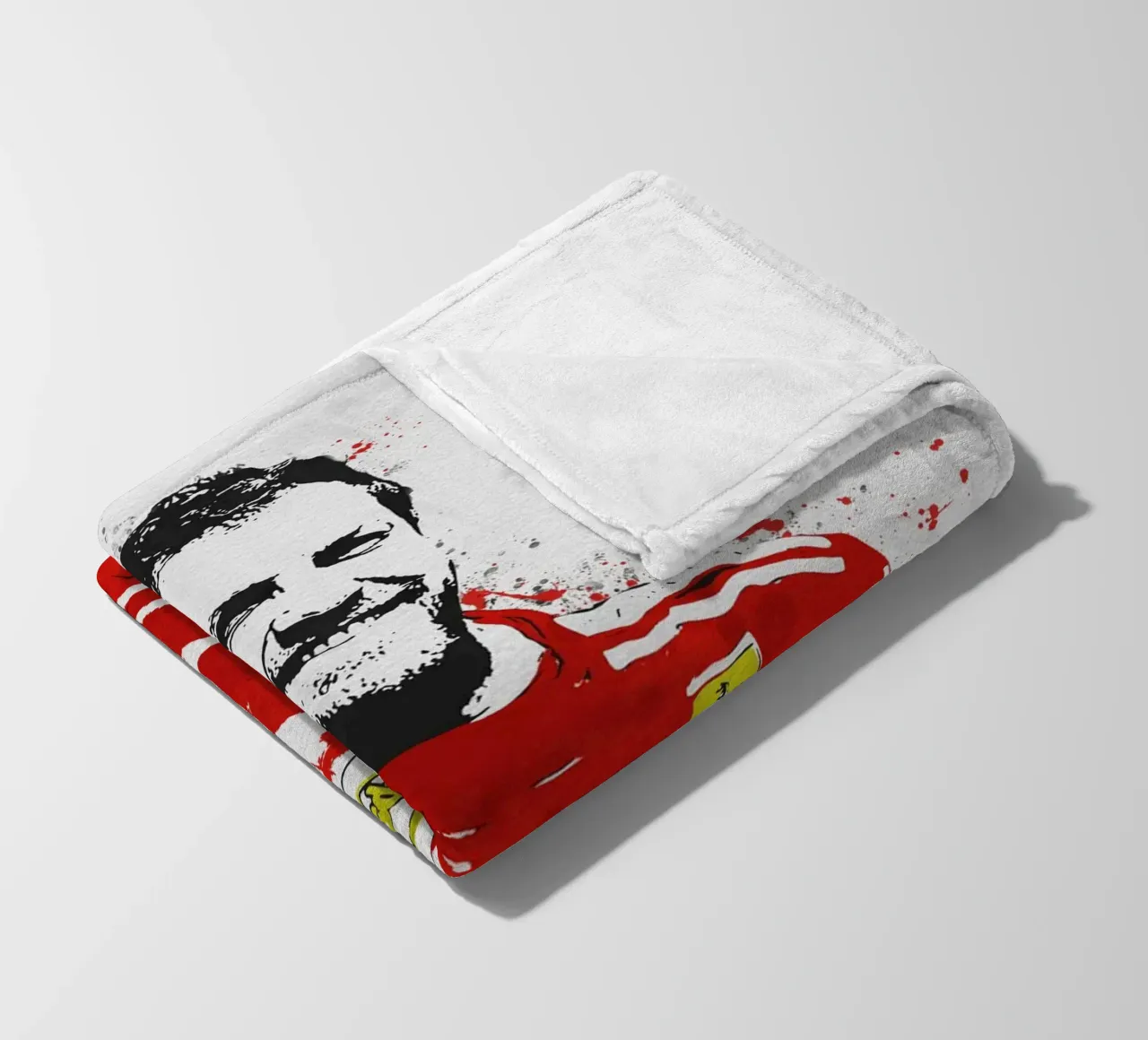 Sebastian Vettel fleece blanket by tenten