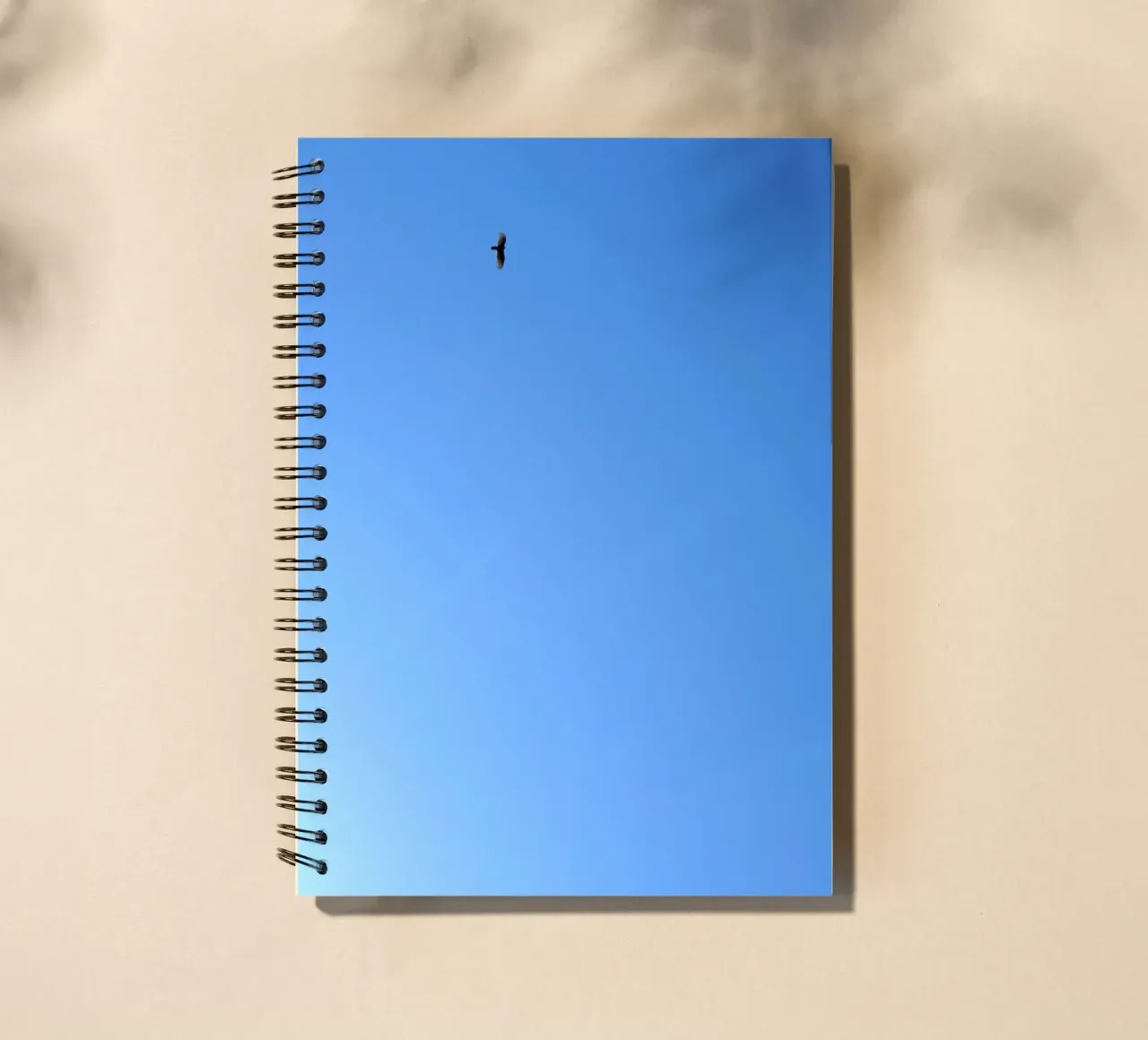 solitude flight spiral notebook by Bleu