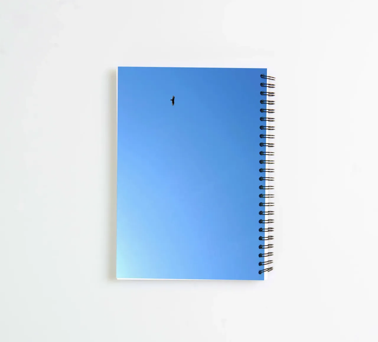solitude flight spiral notebook by Bleu