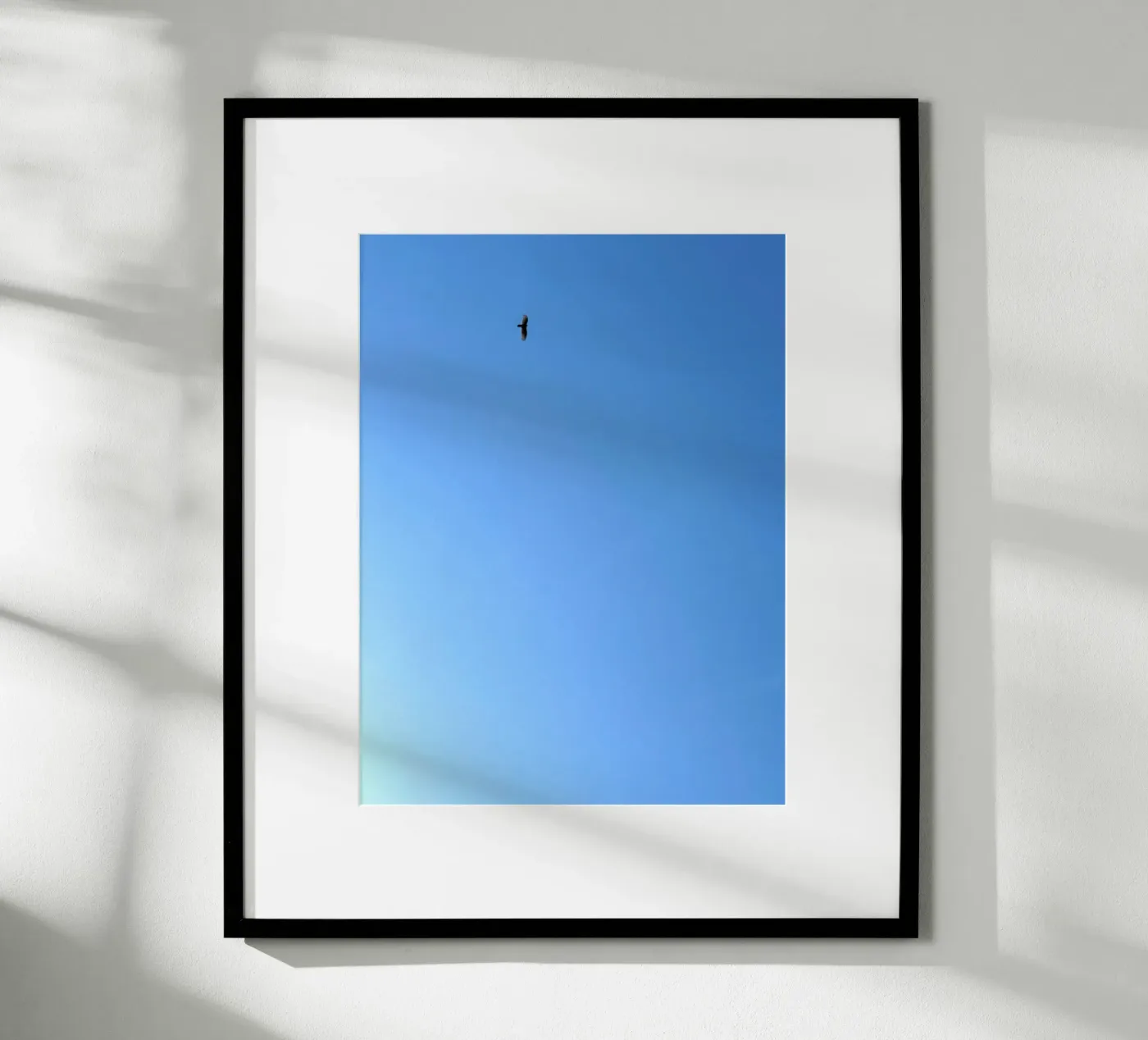 solitude flight poster by Bleu