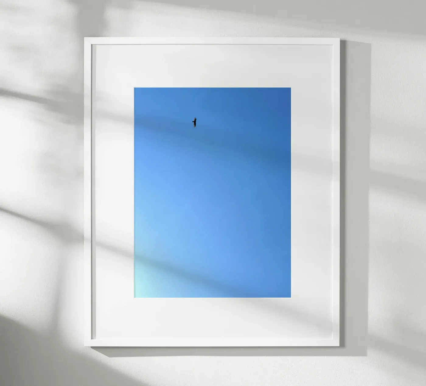 solitude flight poster by Bleu