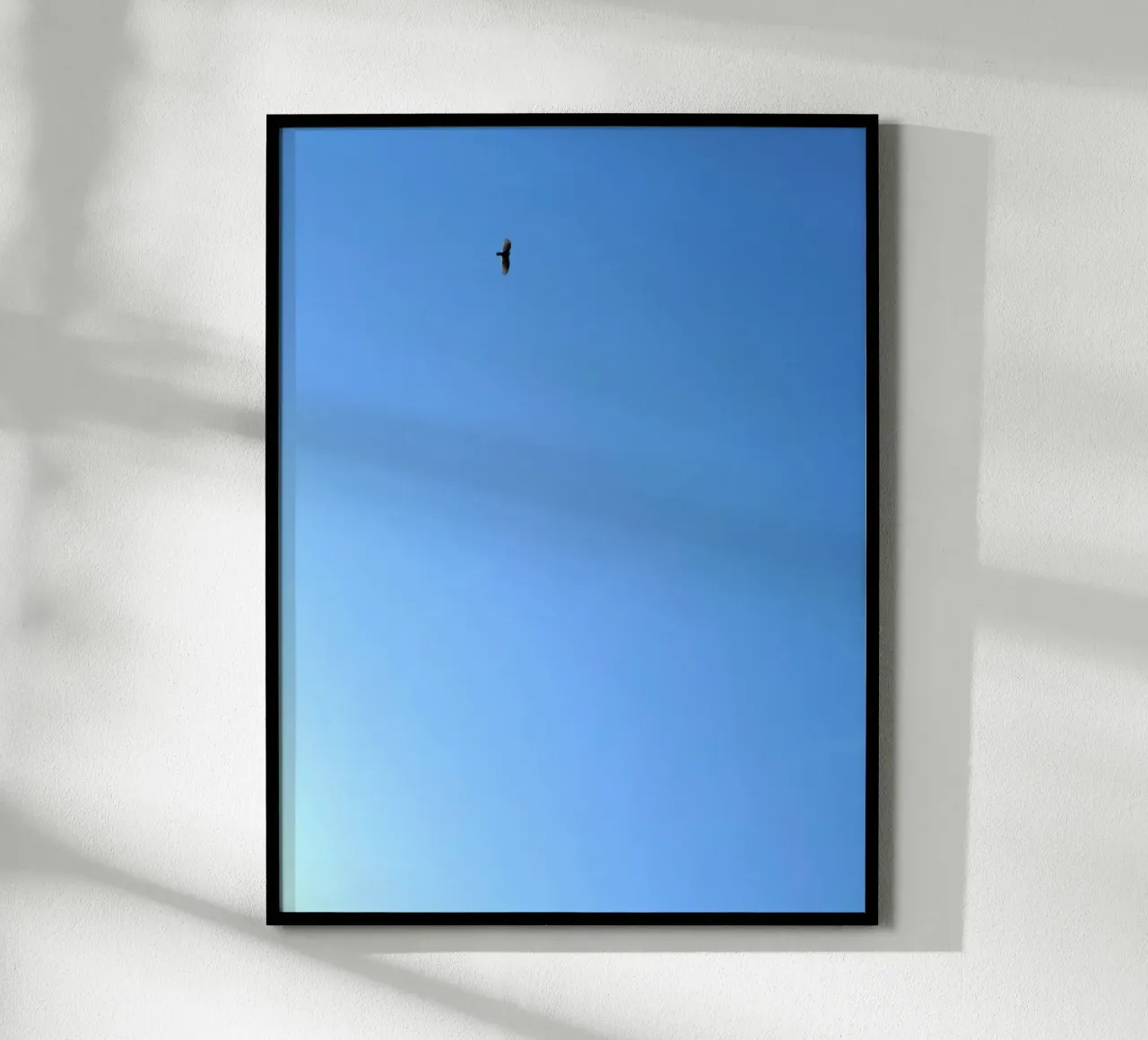 volo in solitudine carta hahnemühle da Bleu