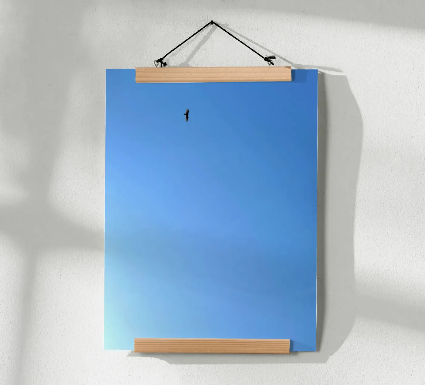 solitude flight poster by Bleu