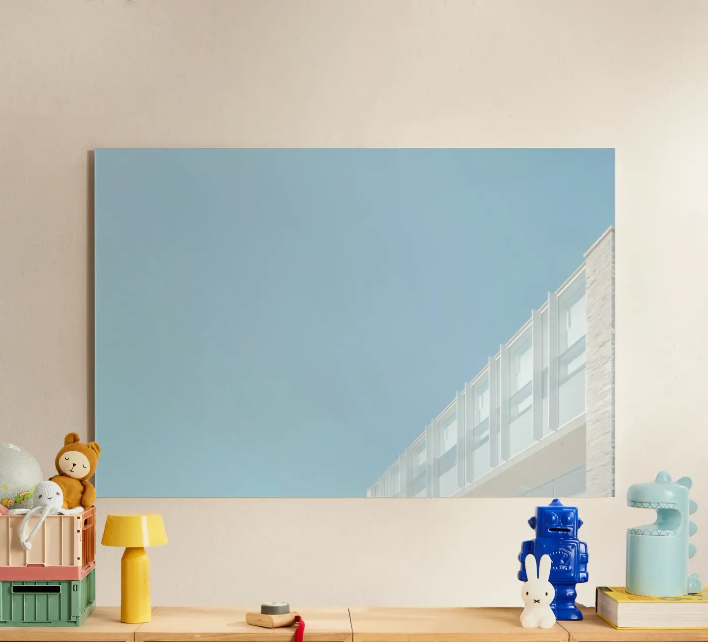 sky daytime acrylic glass by Bleu