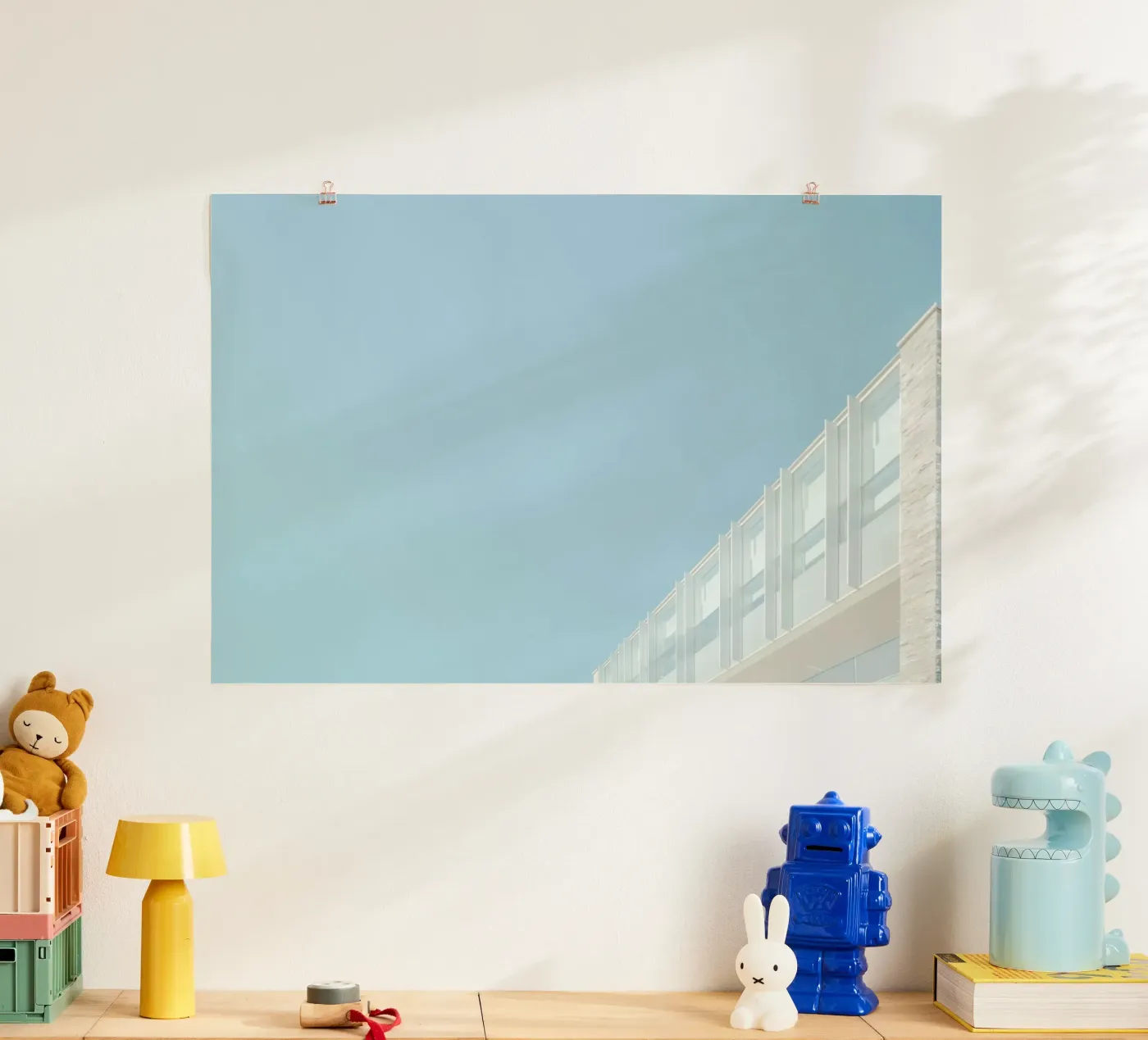 cielo diurno poster da Bleu