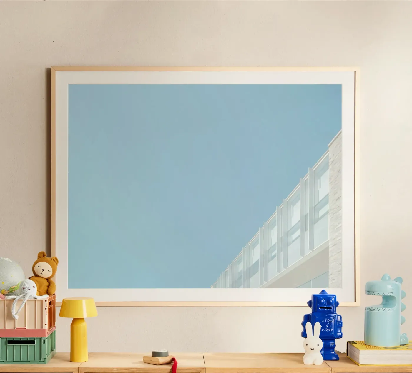cielo diurno poster da Bleu