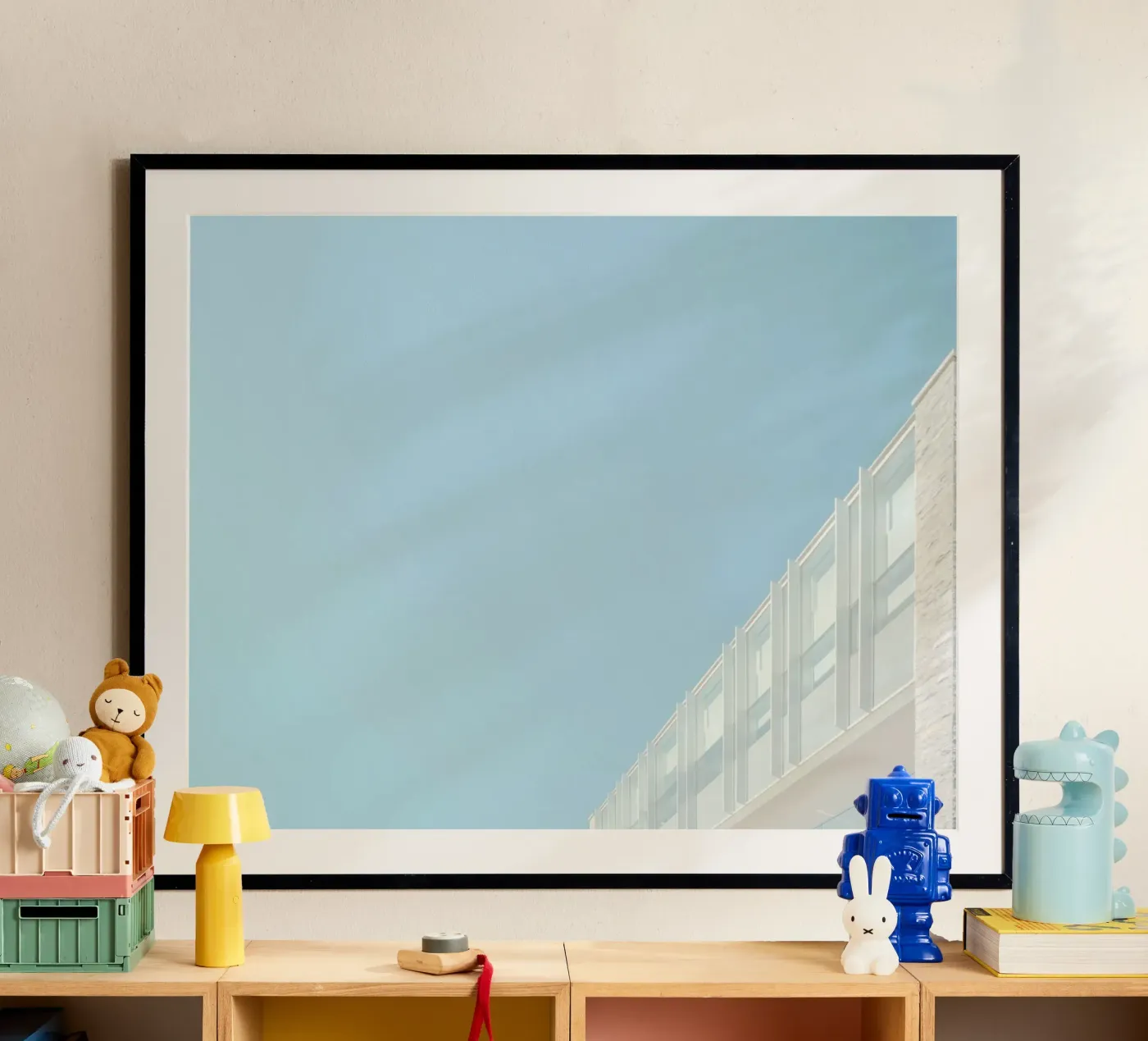cielo diurno poster da Bleu