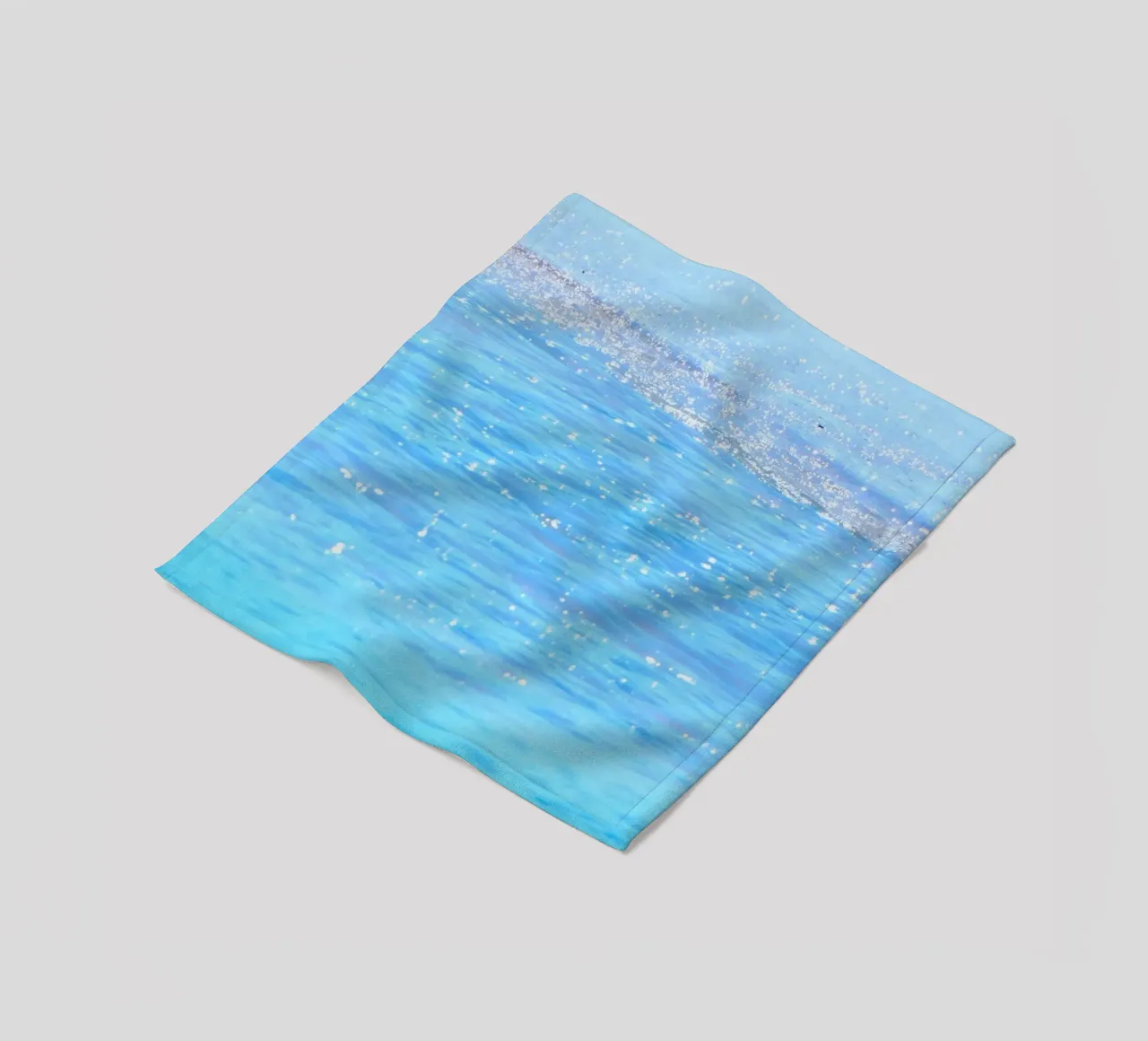 scintillio tranquillo coperta in pile da Bleu