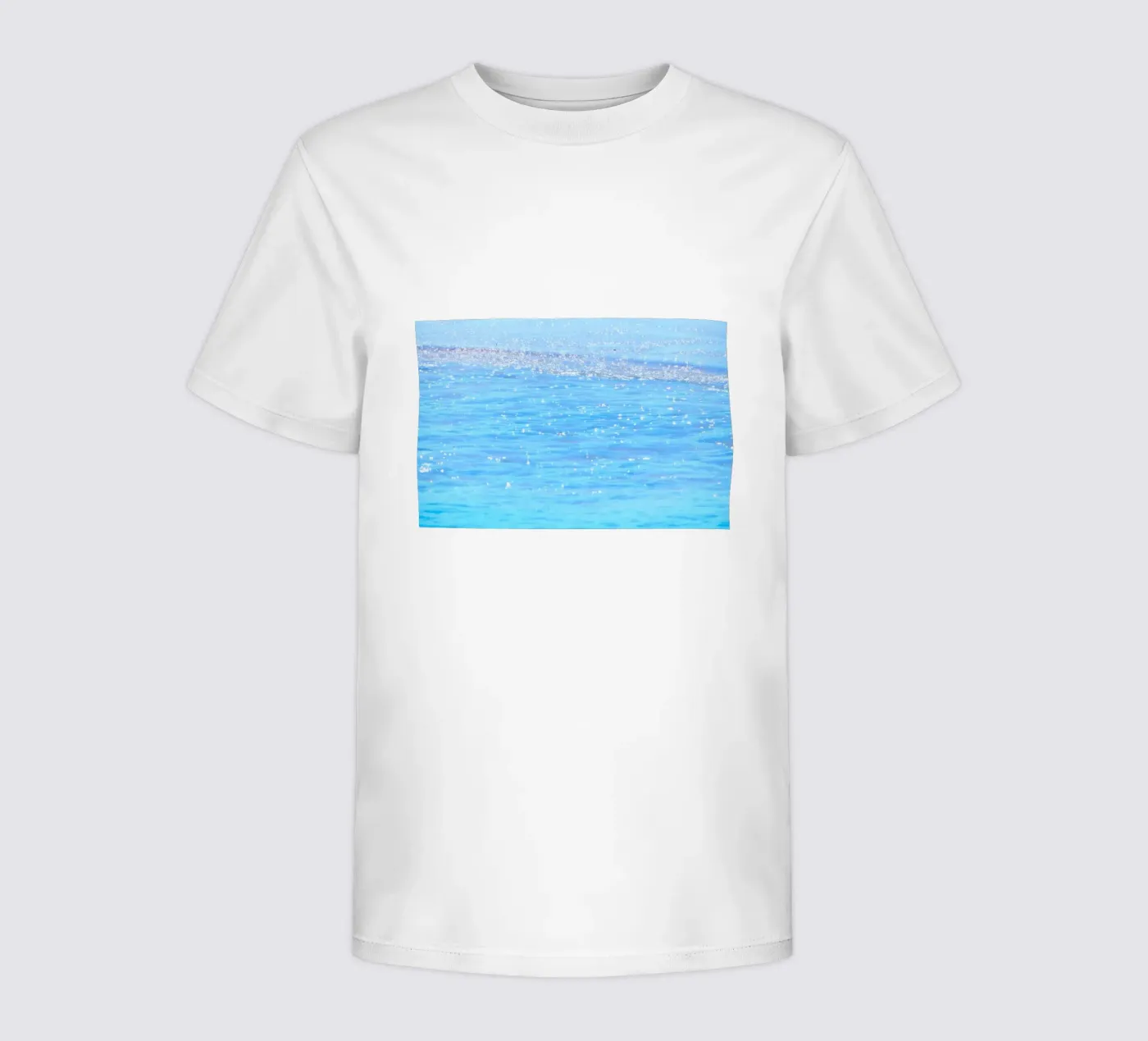 tranquil sparkle t-shirt enfant de Bleu
