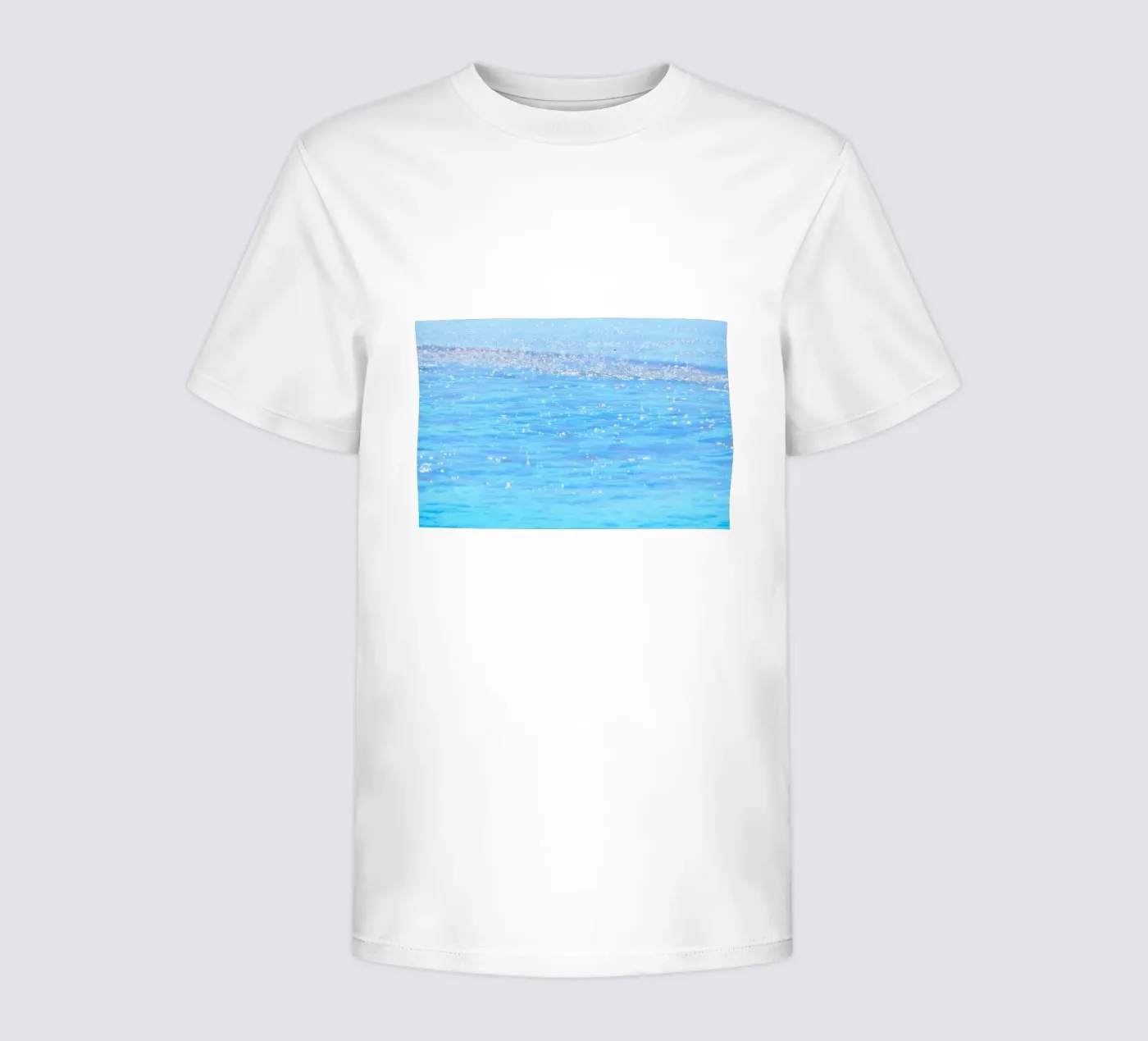 tranquil sparkle t-shirt enfant de Bleu
