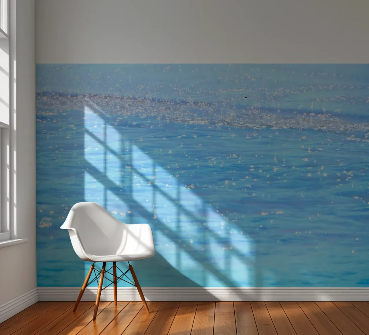 ruhiges Funkeln Fototapete von Bleu