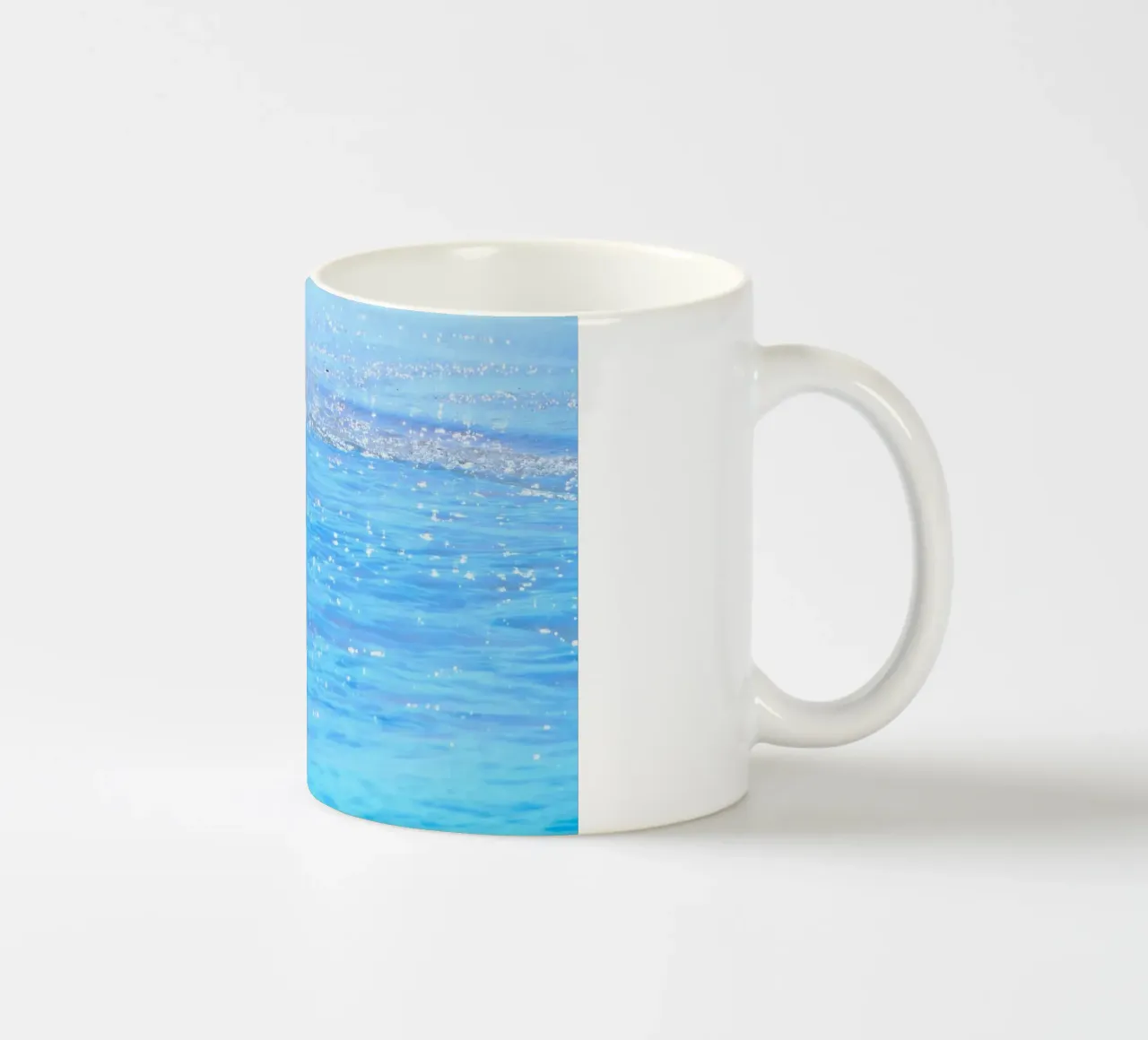 ruhiges Funkeln Keramik Tasse von Bleu