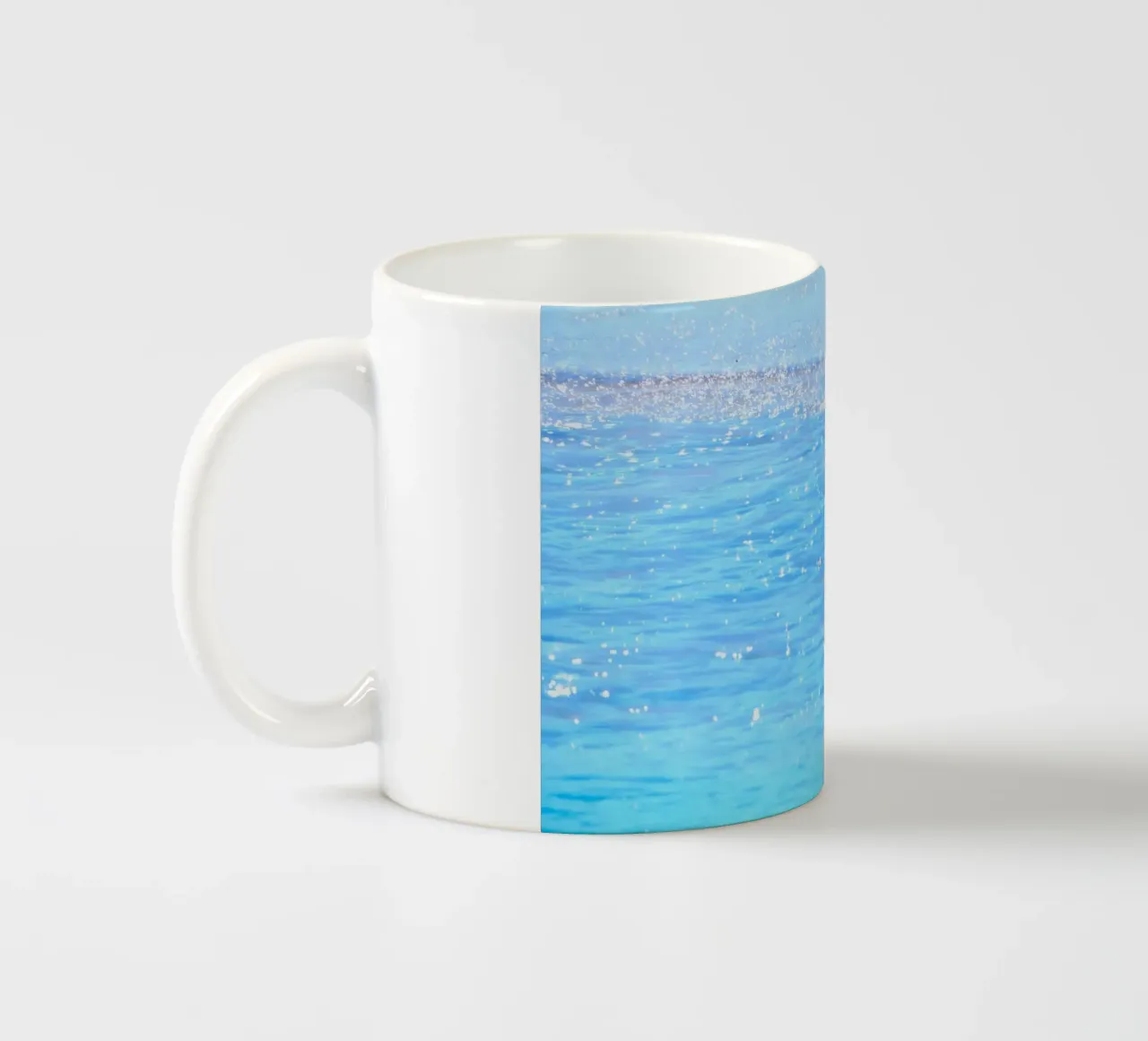 ruhiges Funkeln Keramik Tasse von Bleu