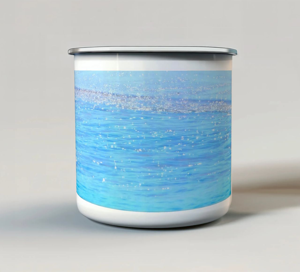 scintillio tranquillo tazza in smalto da Bleu