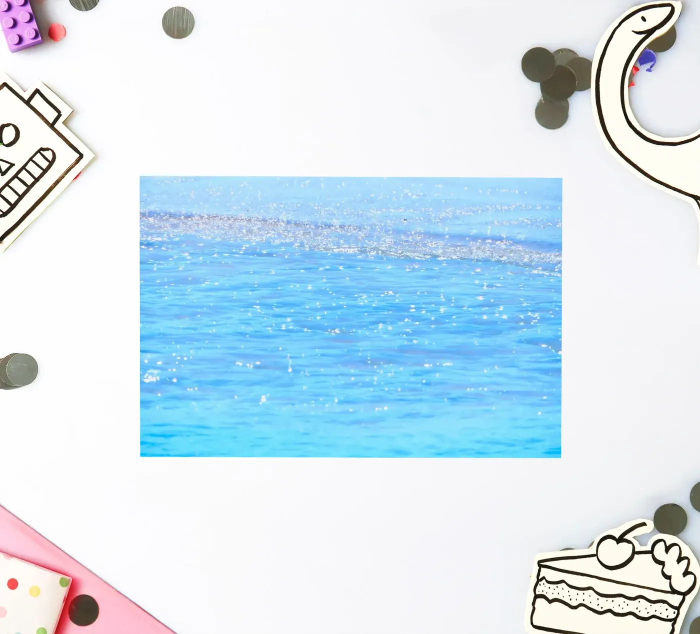 tranquil sparkle sticker van Bleu