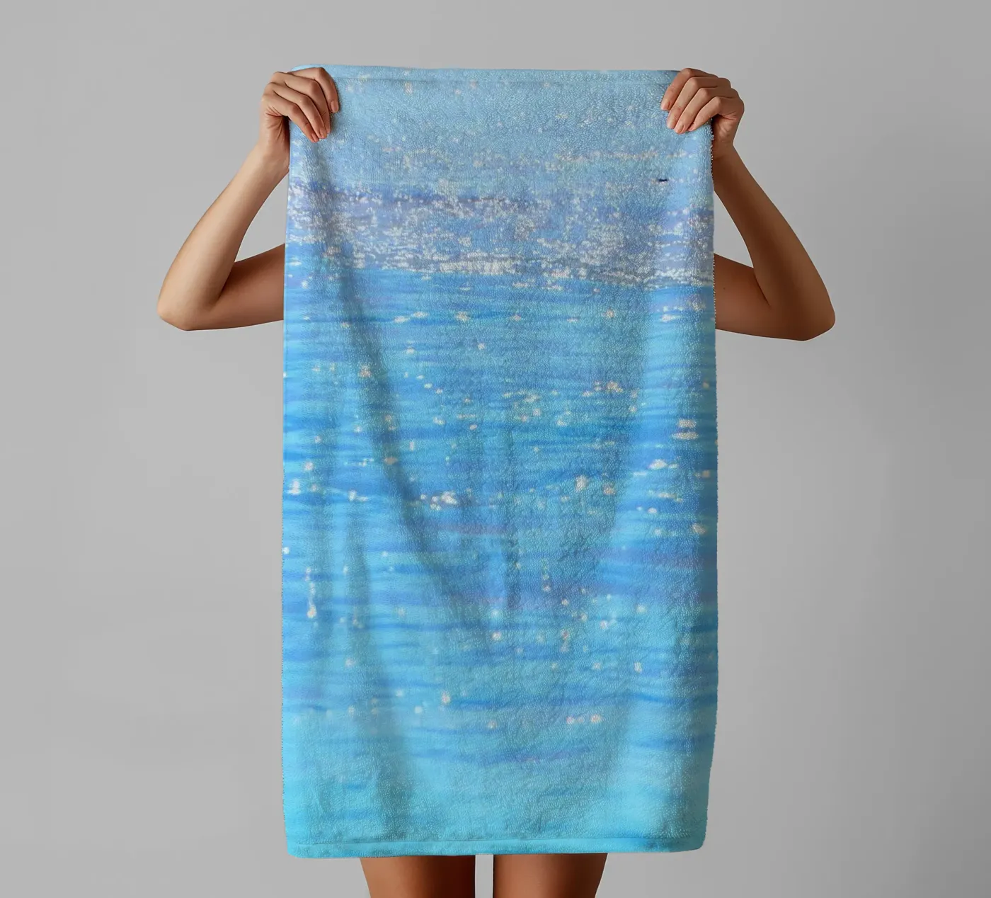 rustige sprankeling badhanddoek van Bleu
