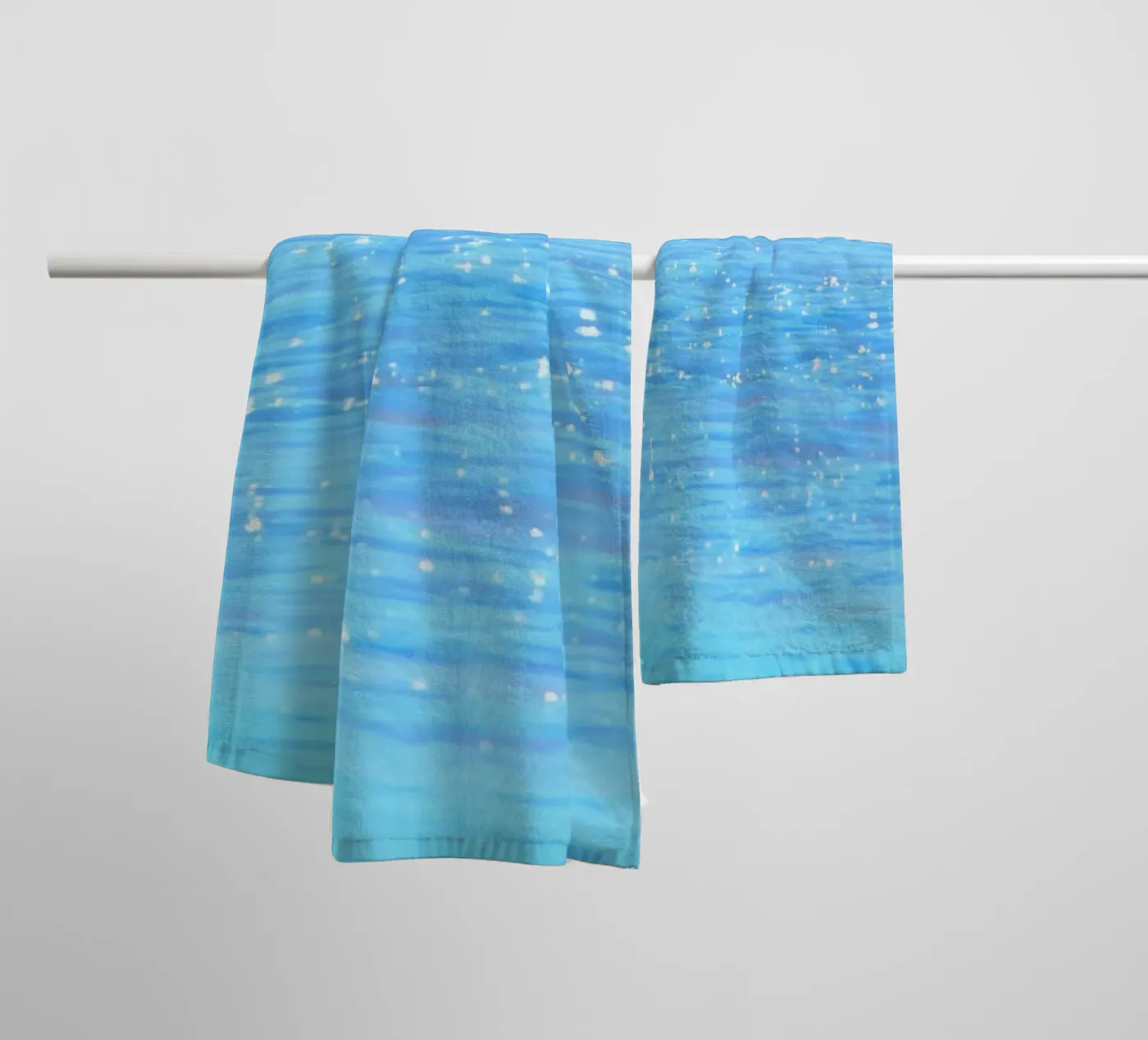 rustige sprankeling badhanddoek van Bleu