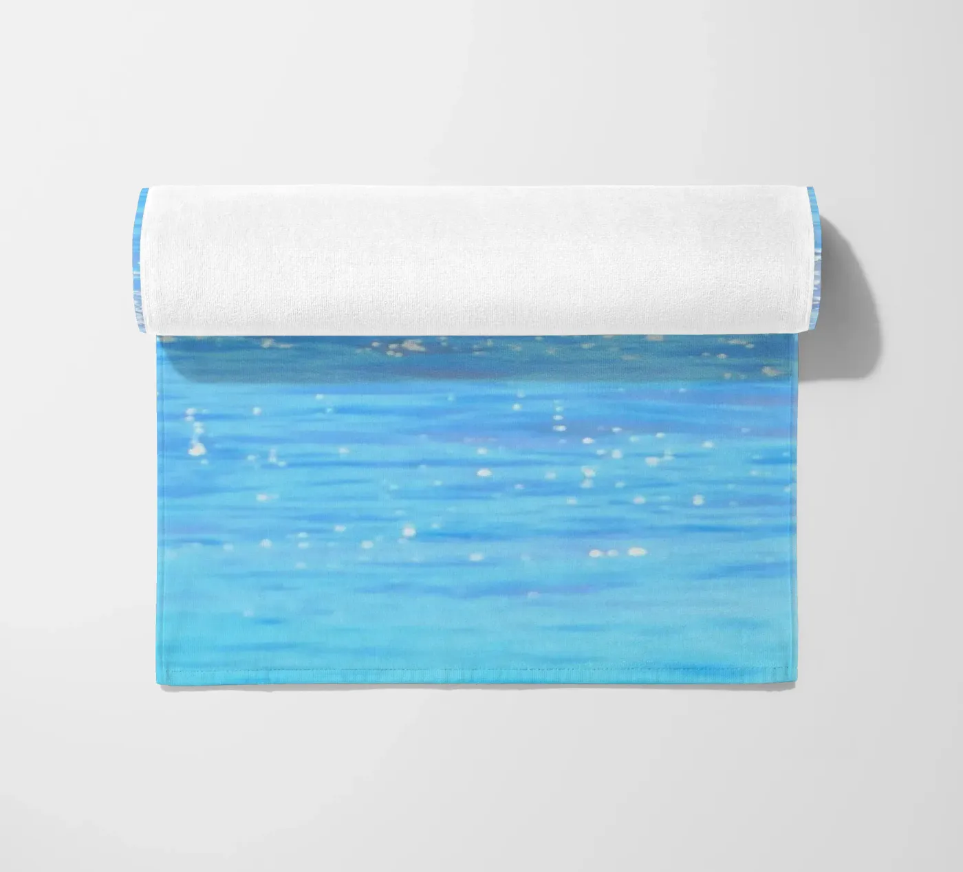 rustige sprankeling strandhanddoek van Bleu