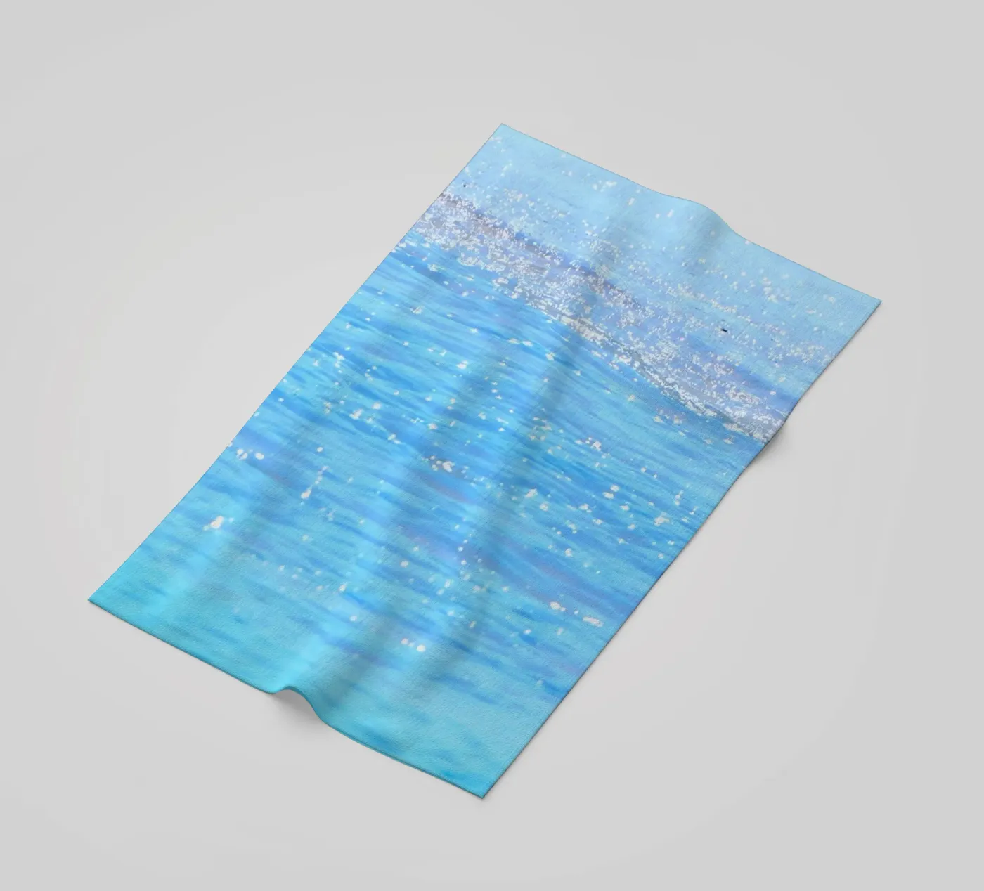 rustige sprankeling strandhanddoek van Bleu