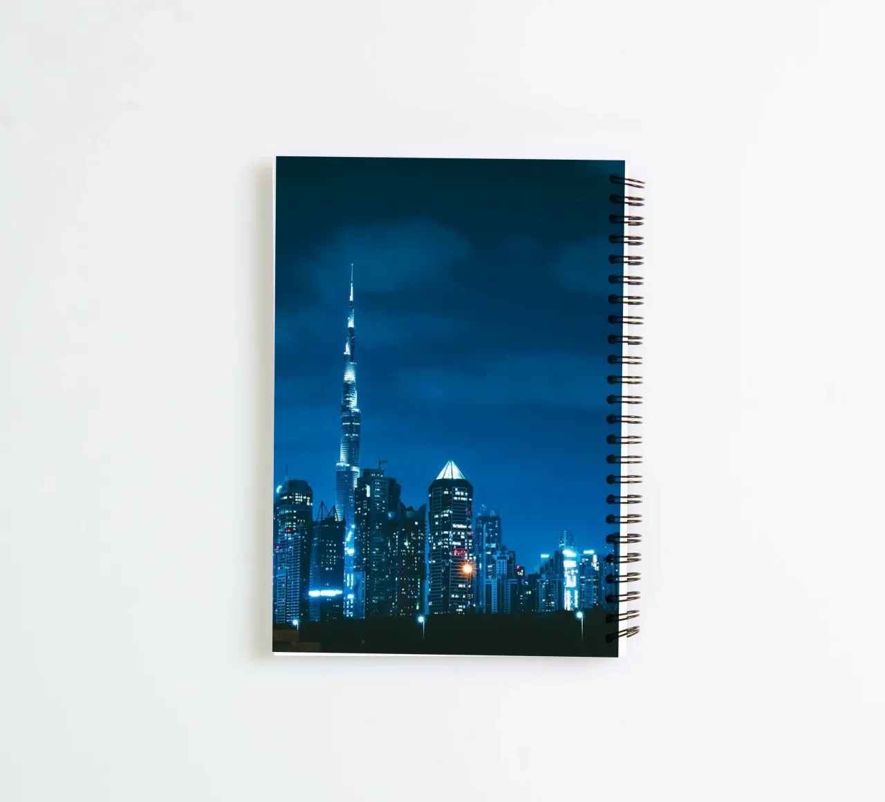 high-rise district spiral notebook by Bleu