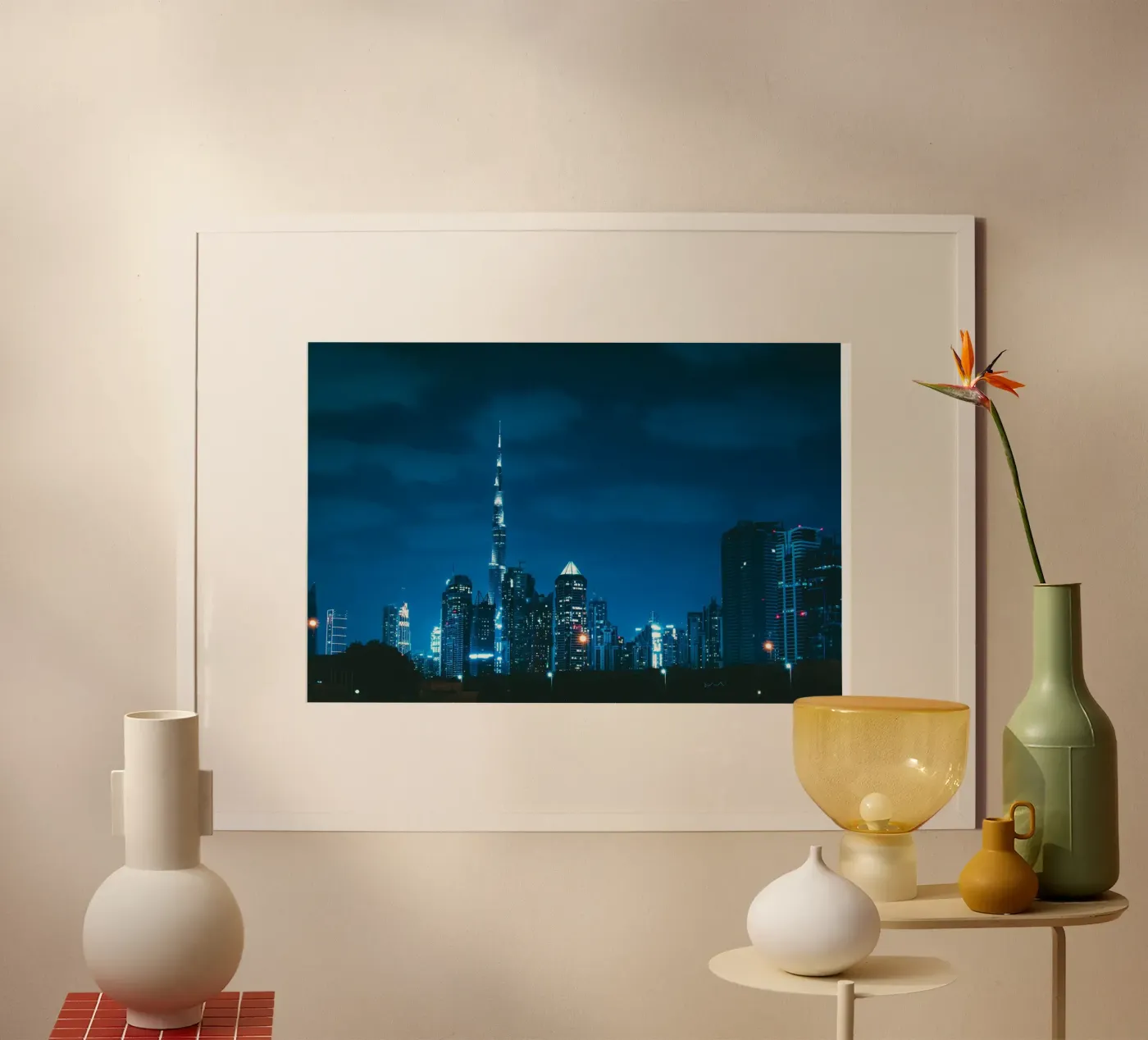 quartiere dei grattacieli poster da Bleu
