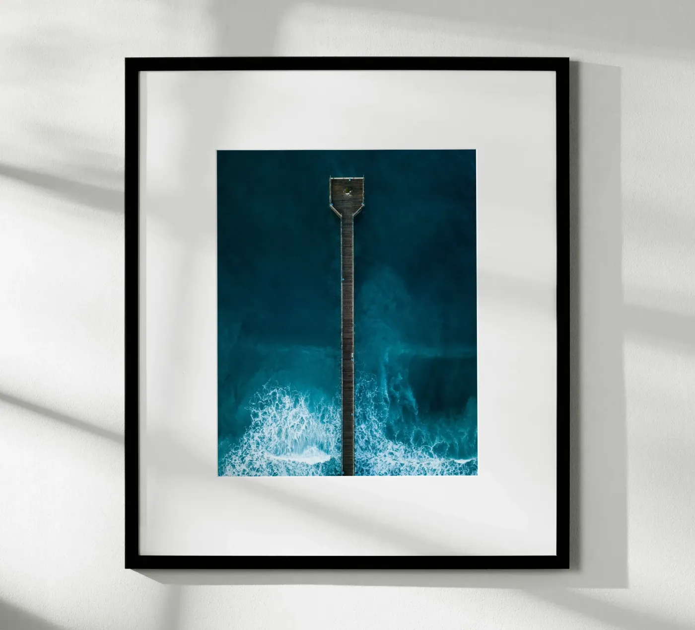 aerial waves poster by Bleu