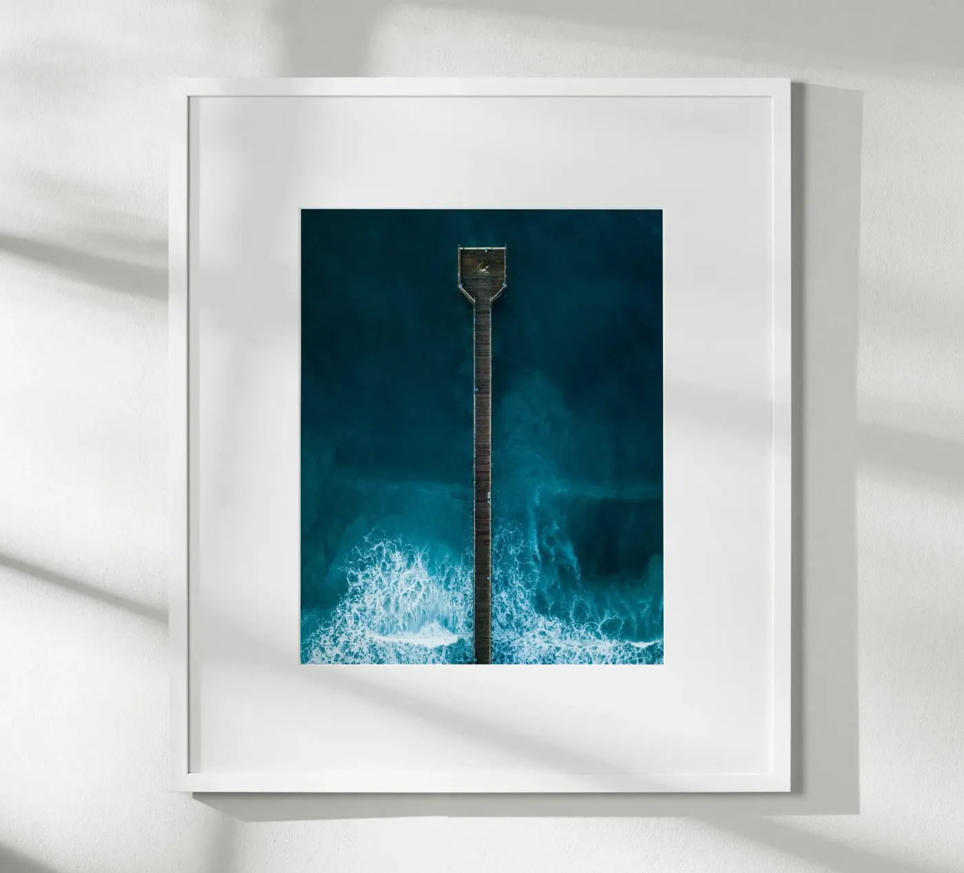 aerial waves poster by Bleu
