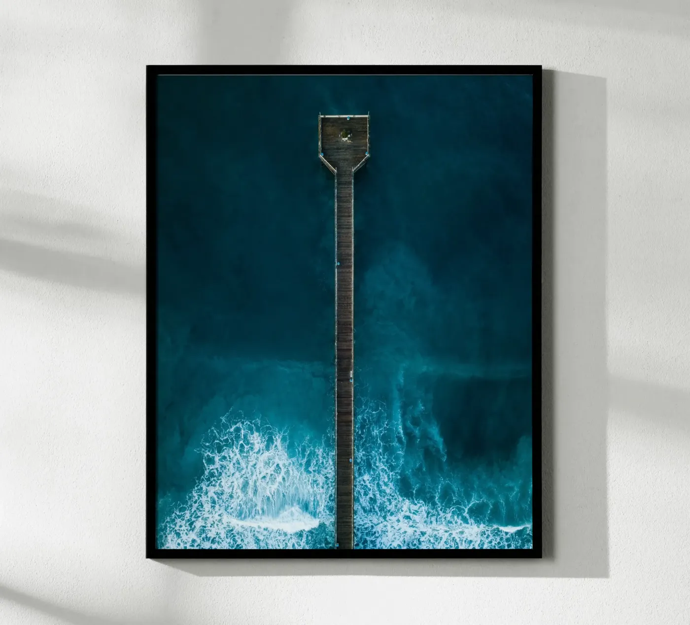 aerial waves poster by Bleu