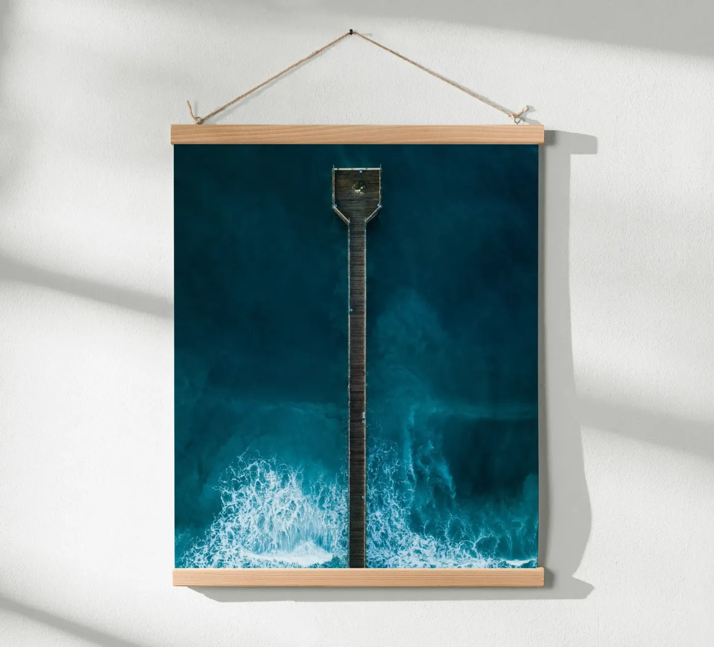 aerial waves poster by Bleu