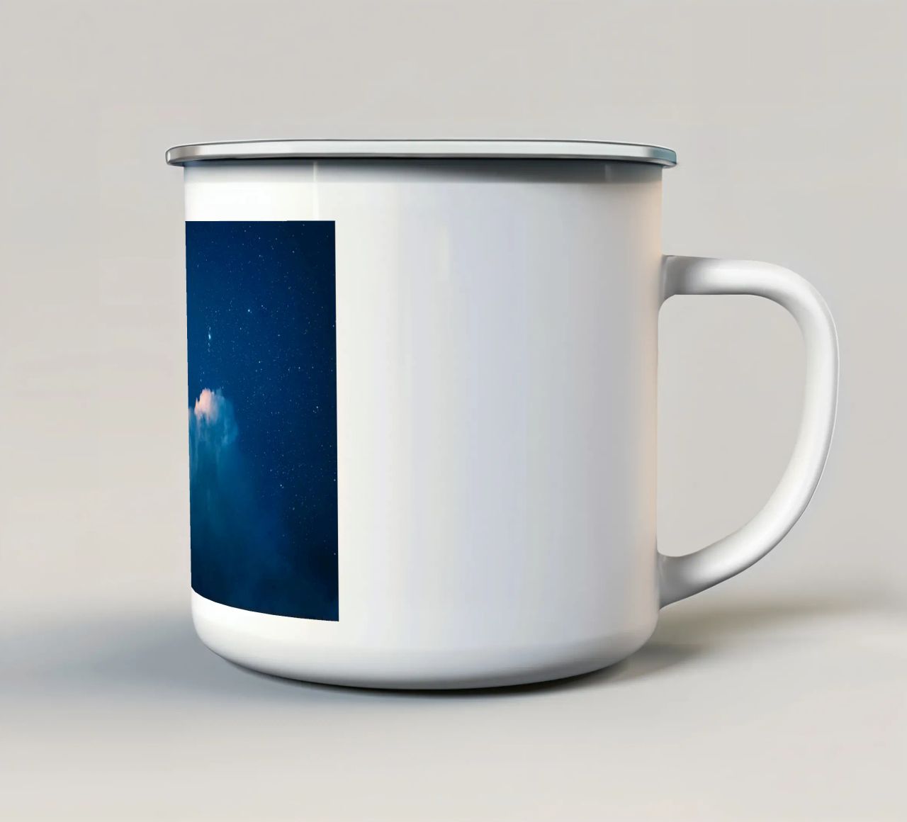 quiete stellare tazza in smalto da Bleu