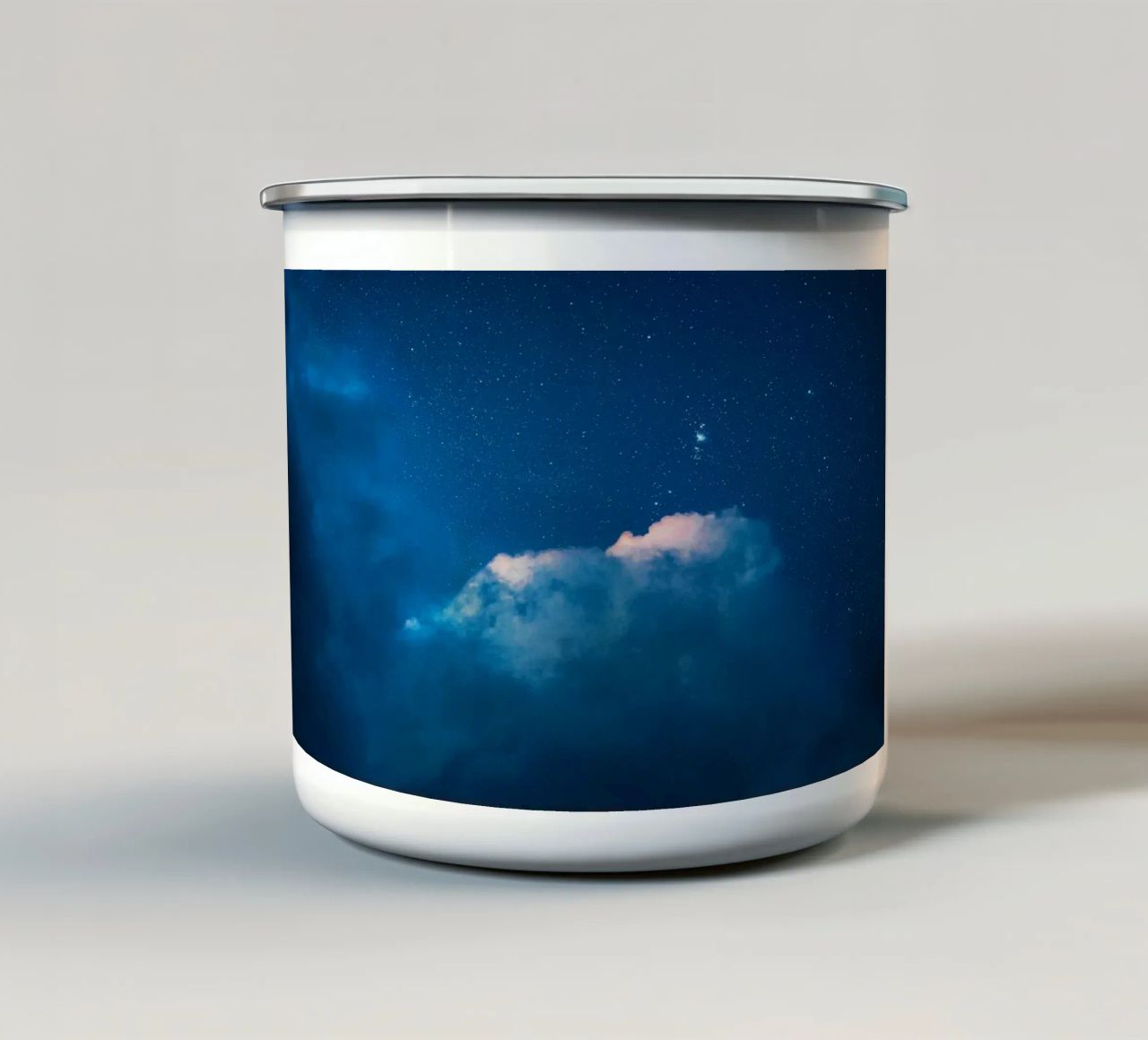 quiete stellare tazza in smalto da Bleu