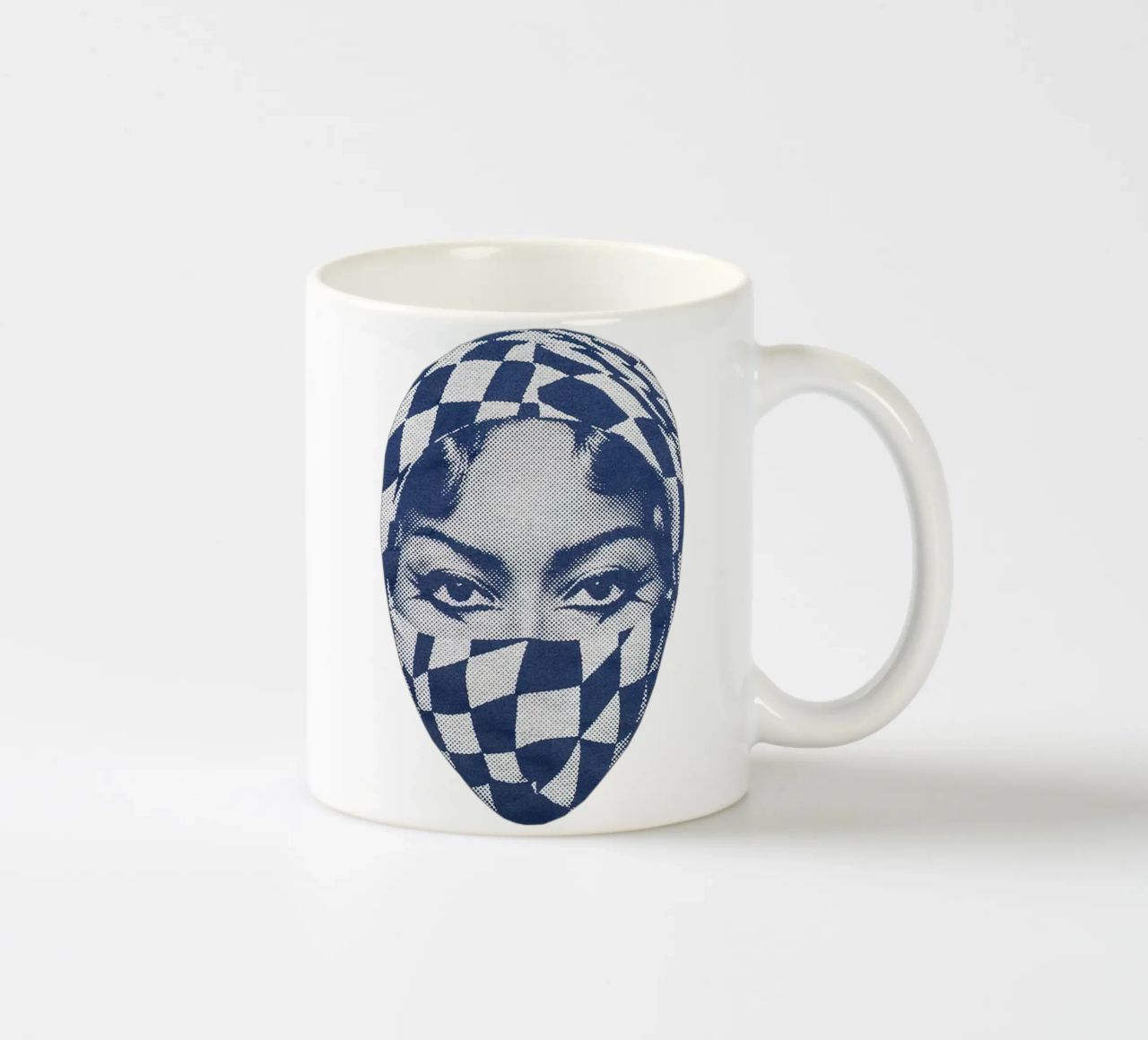 Sguardo acuto tazza in ceramica da martina